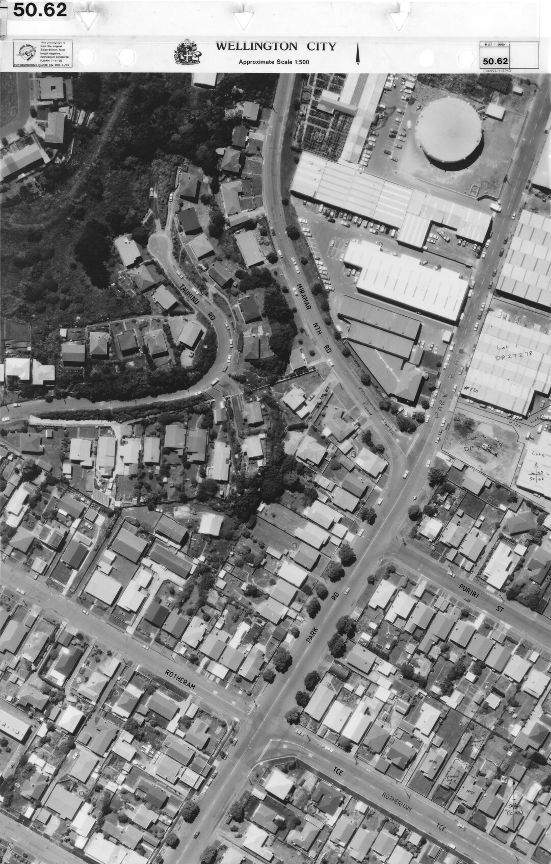 Aerial transparency, Sheet 50.62