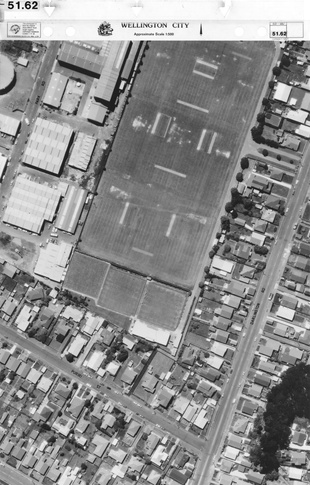 Aerial transparency, Sheet 51.62