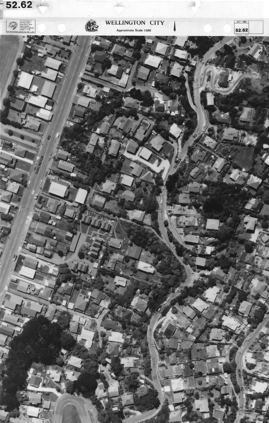 Aerial transparency, Sheet 52.62