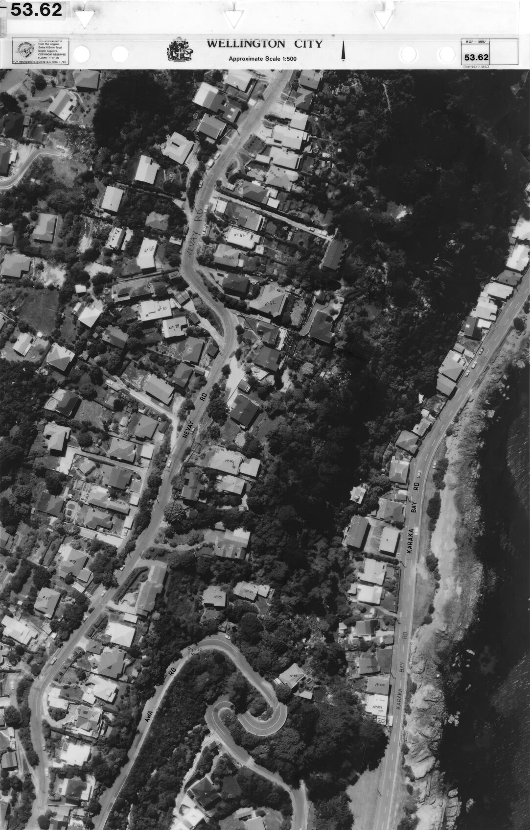 Aerial transparency, Sheet 53.62