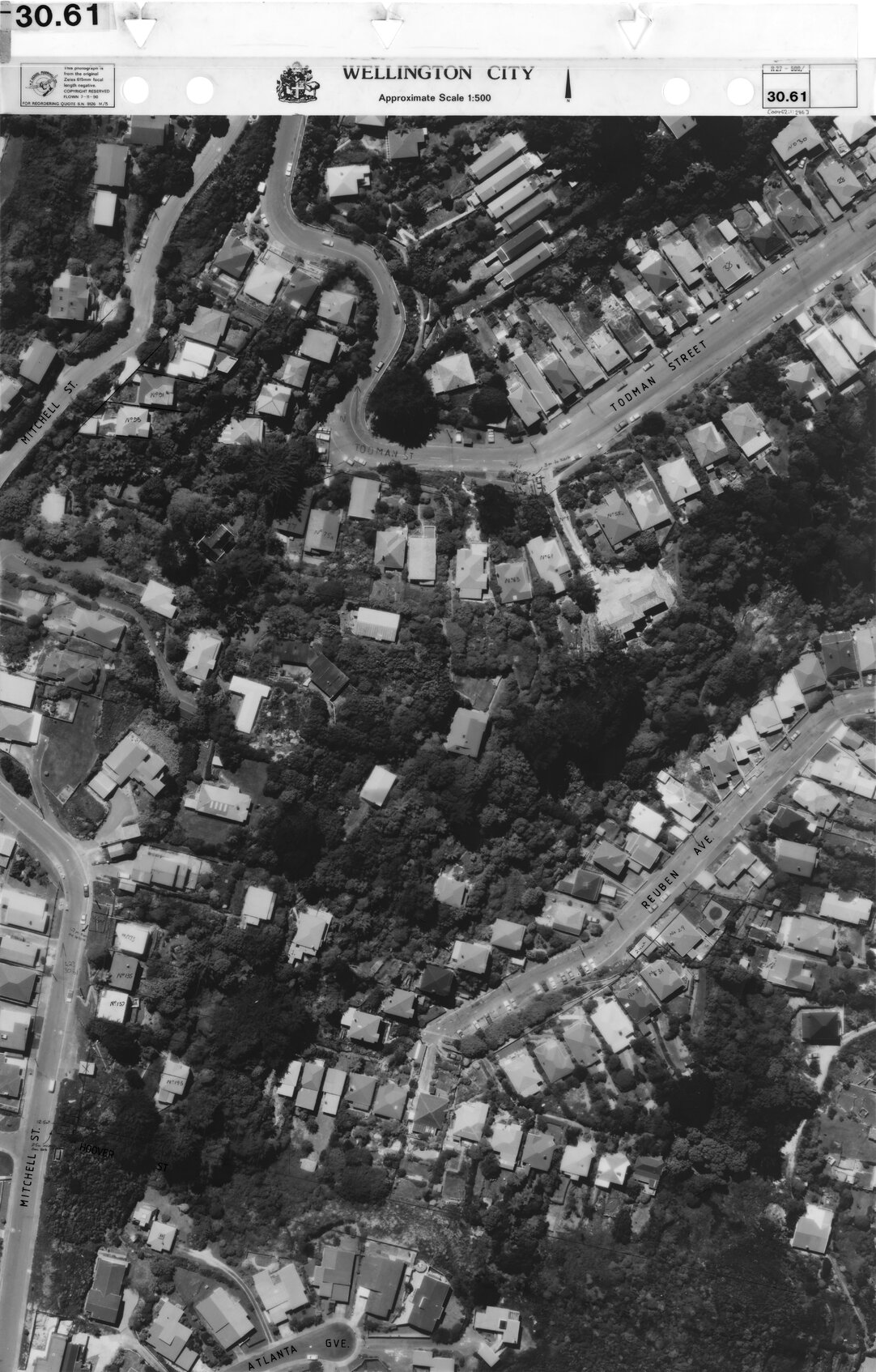 Aerial transparency, Sheet 30.61