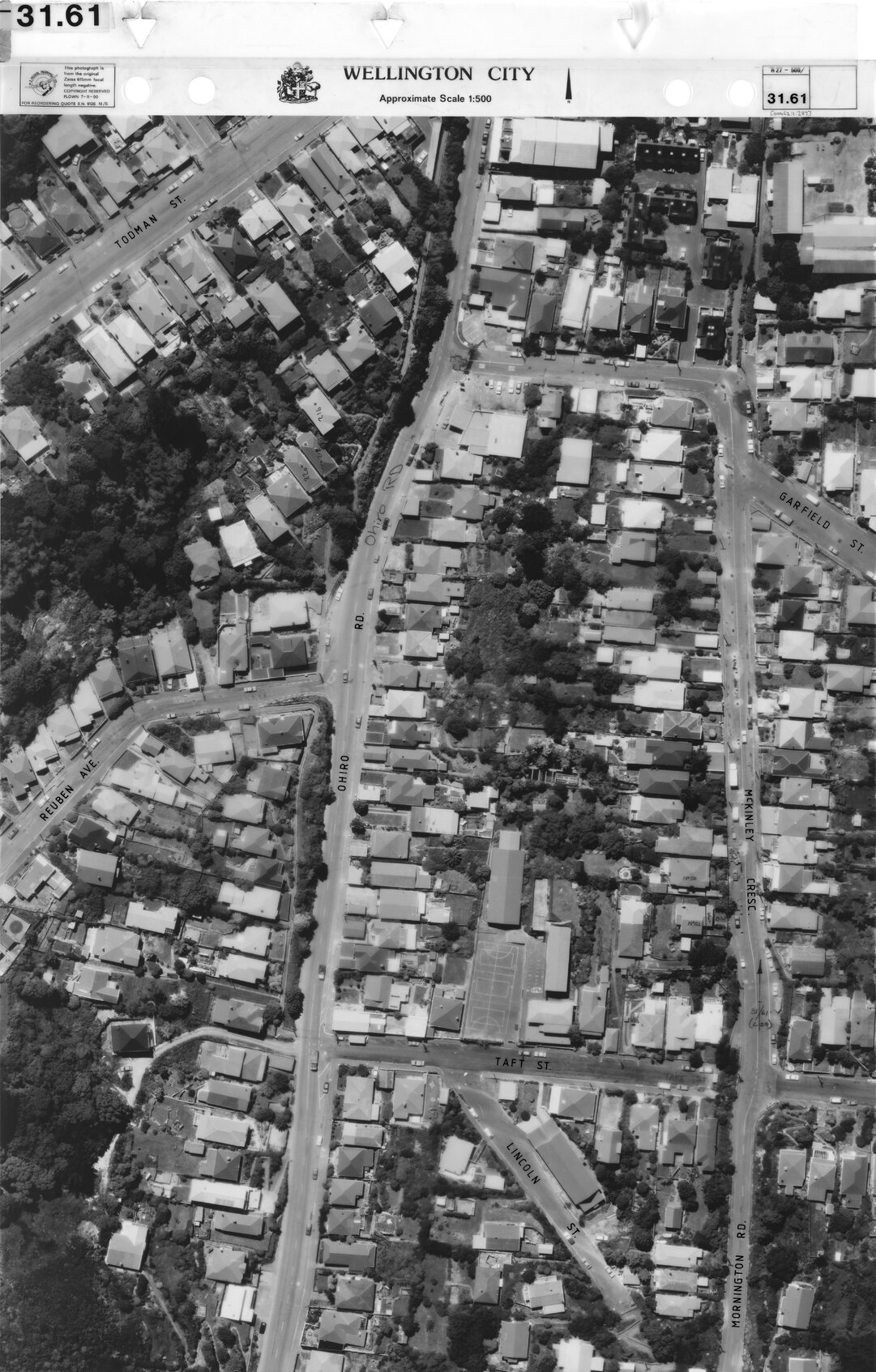 Aerial transparency, Sheet 31.61