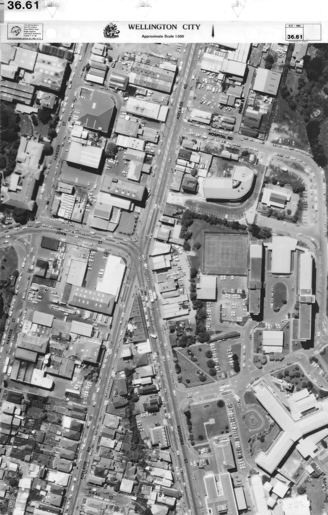 Aerial transparency, Sheet 36.61