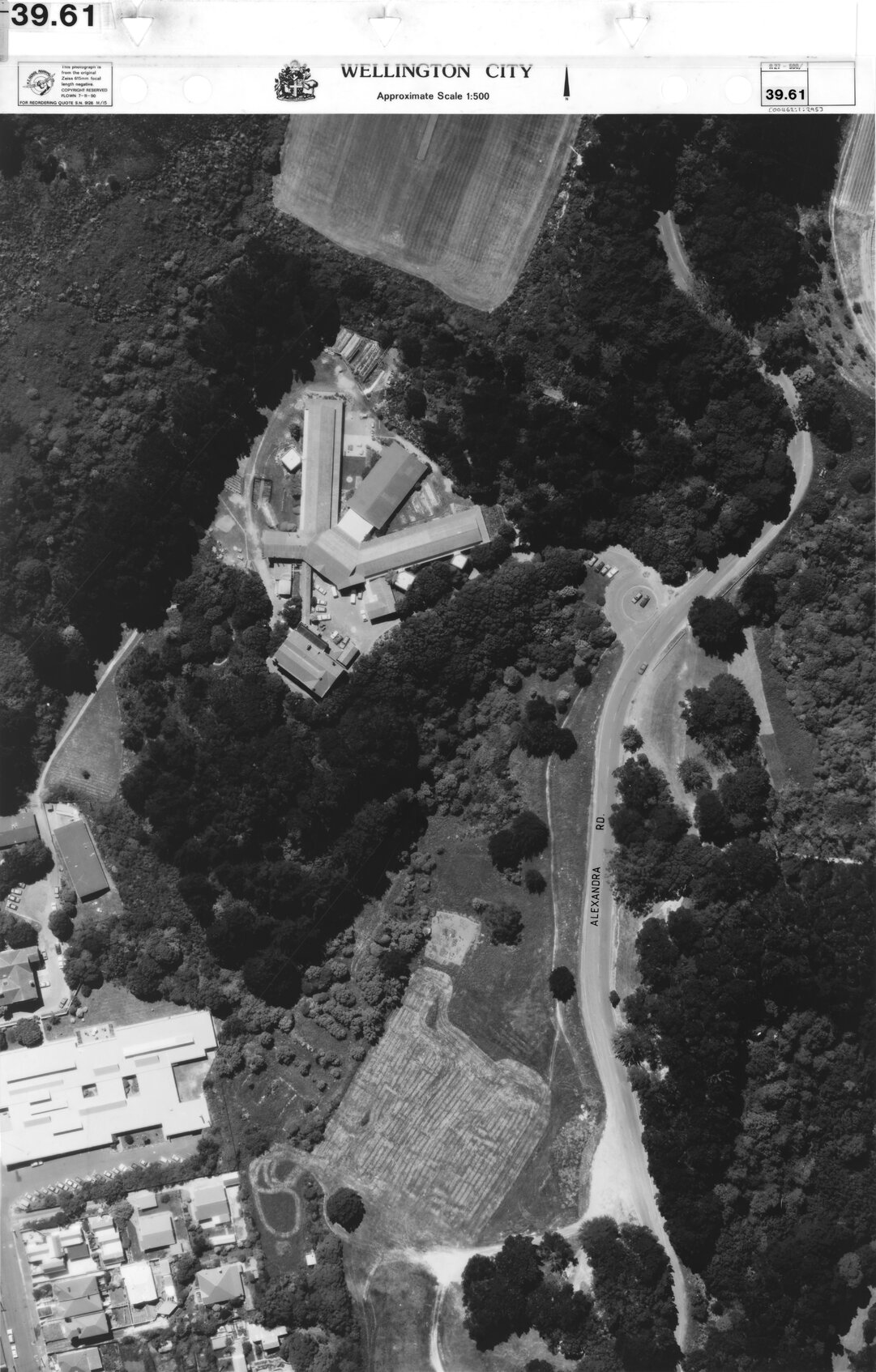 Aerial transparency, Sheet 39.61