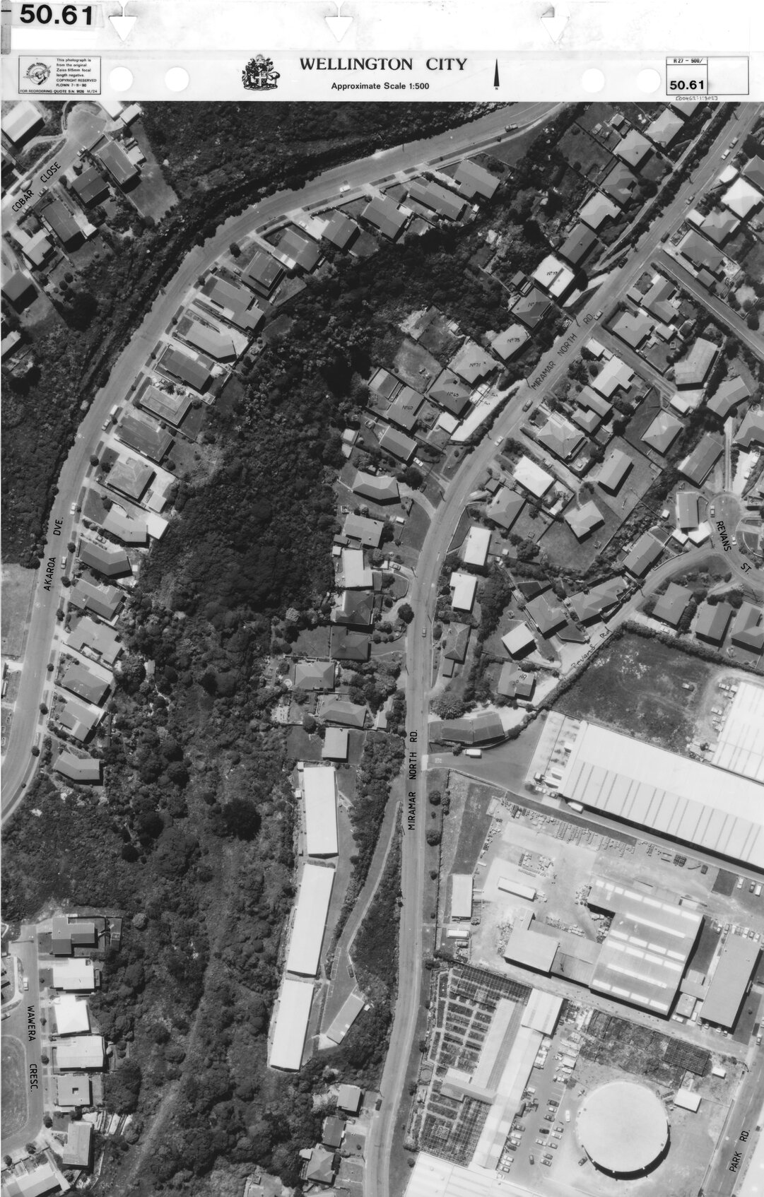 Aerial transparency, Sheet 50.61