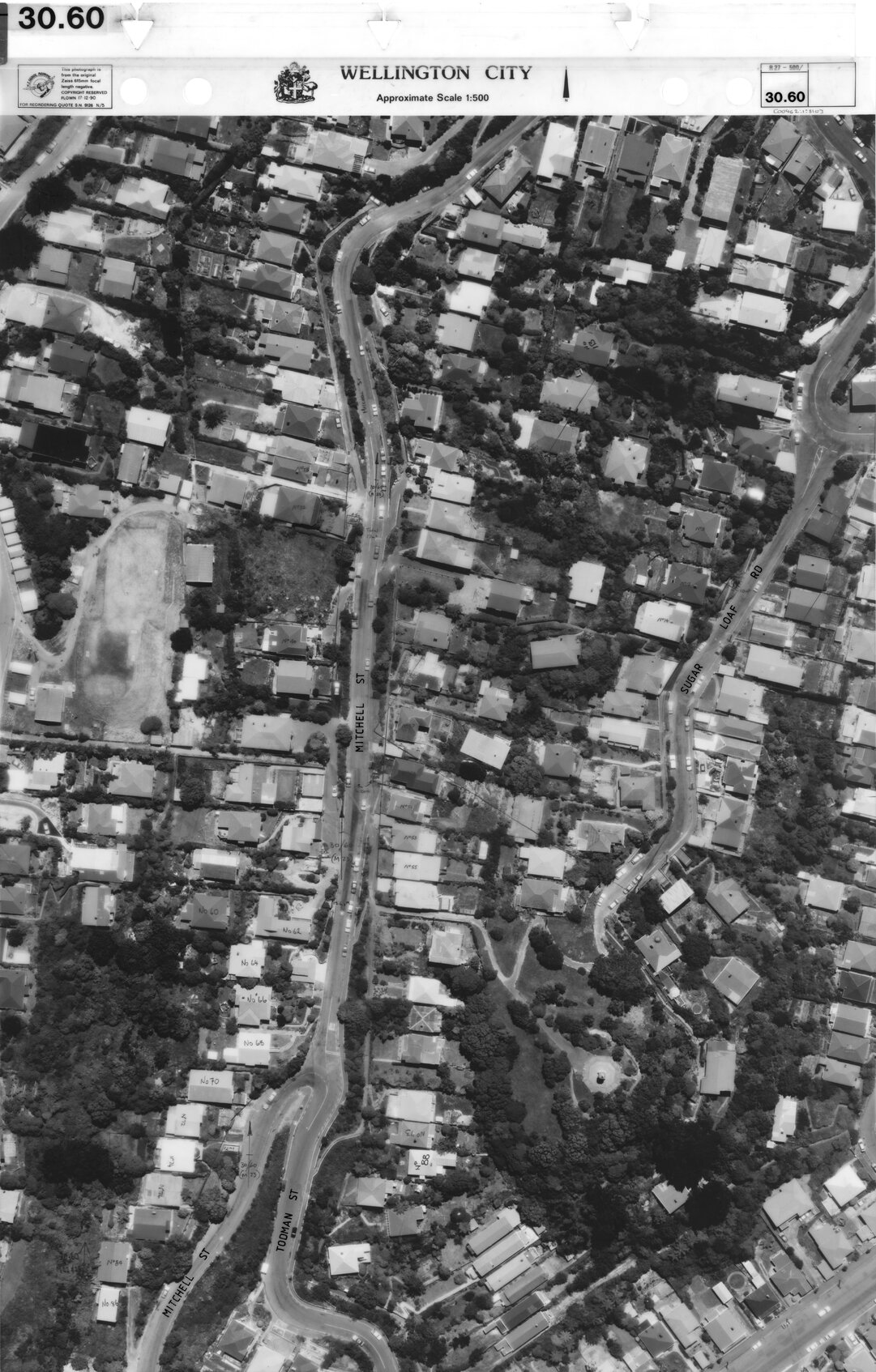 Aerial transparency, Sheet 30.60