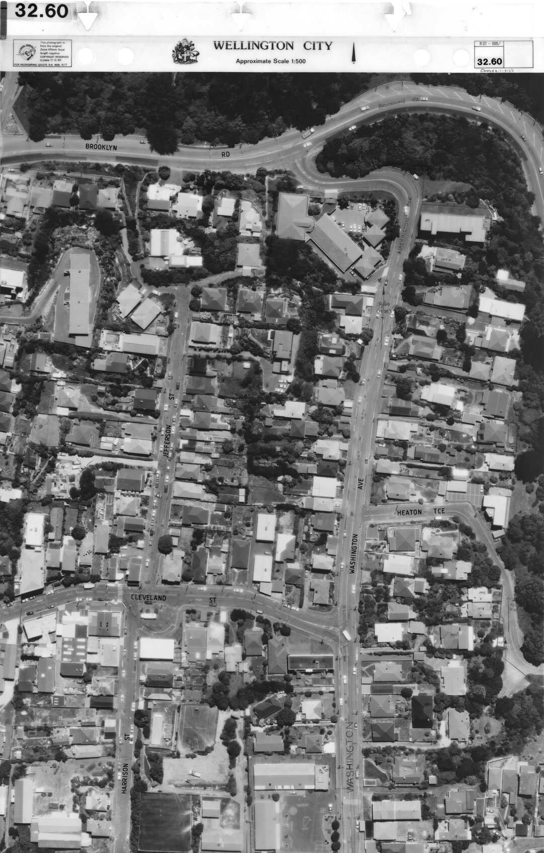 Aerial transparency, Sheet 32.60