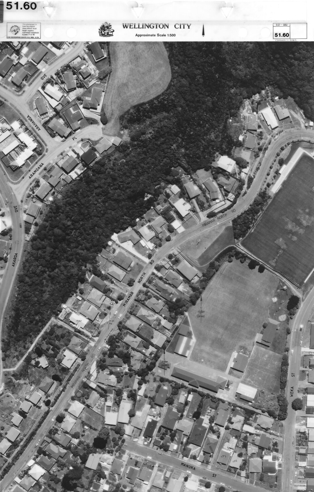 Aerial transparency, Sheet 51.60