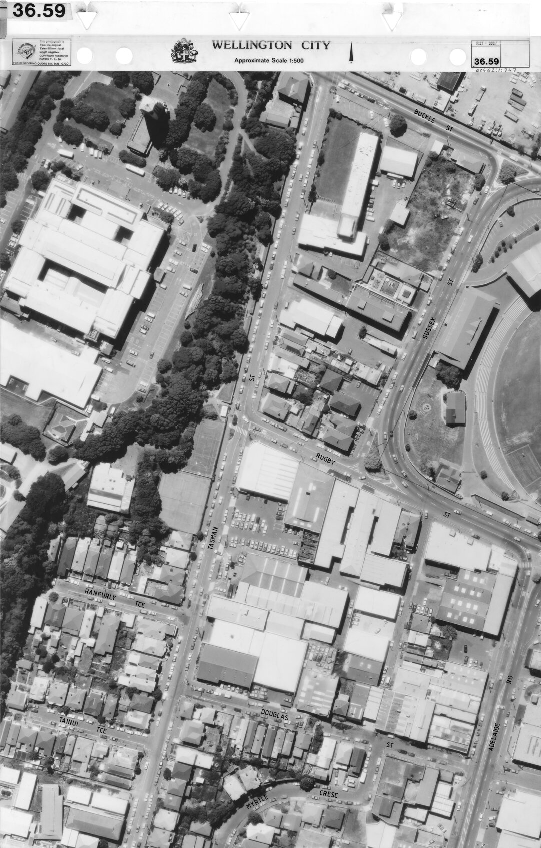 Aerial transparency, Sheet 36.59