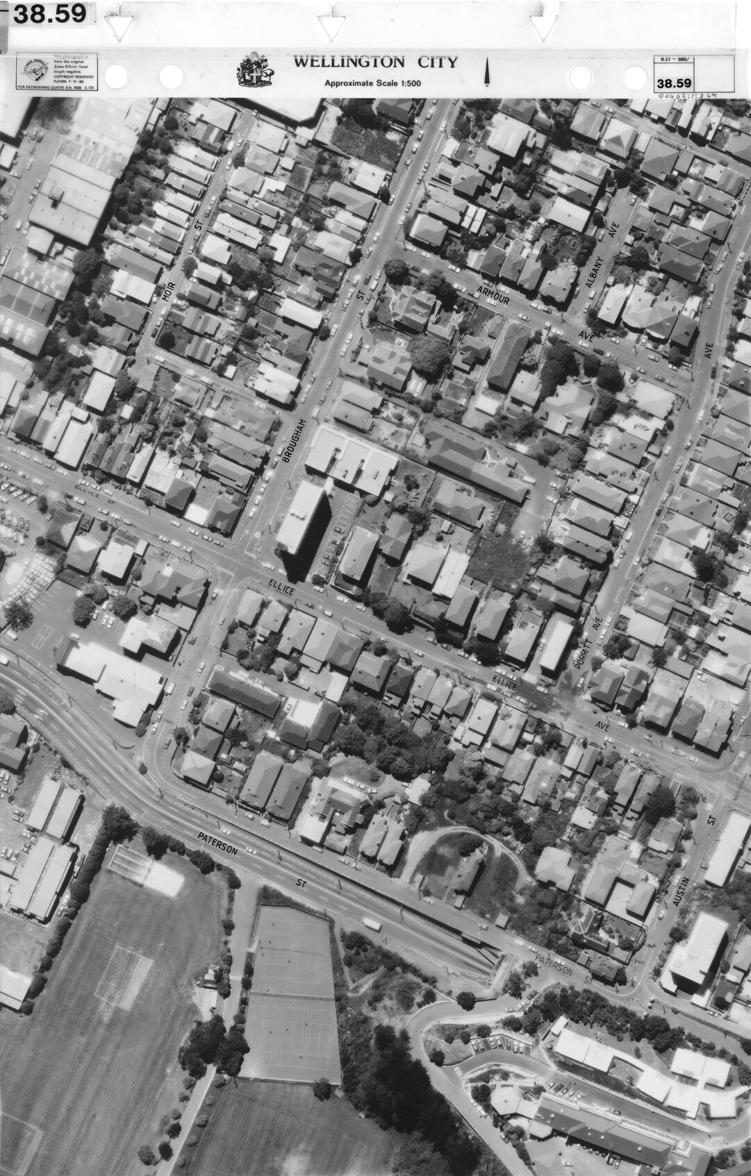 Aerial transparency, Sheet 38.59