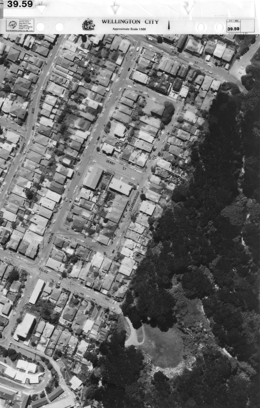 Aerial transparency, Sheet 39.59