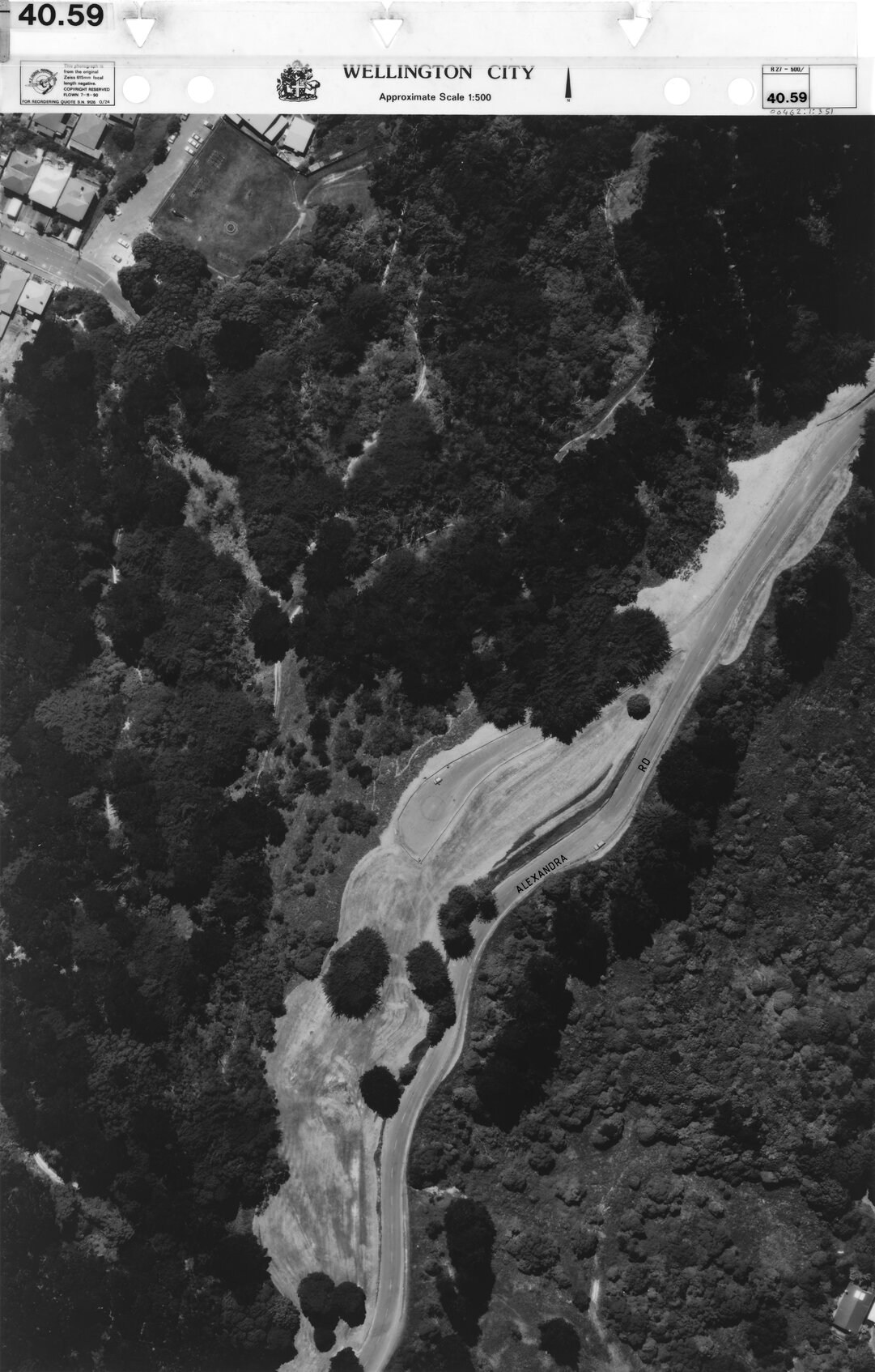 Aerial transparency, Sheet 40.59