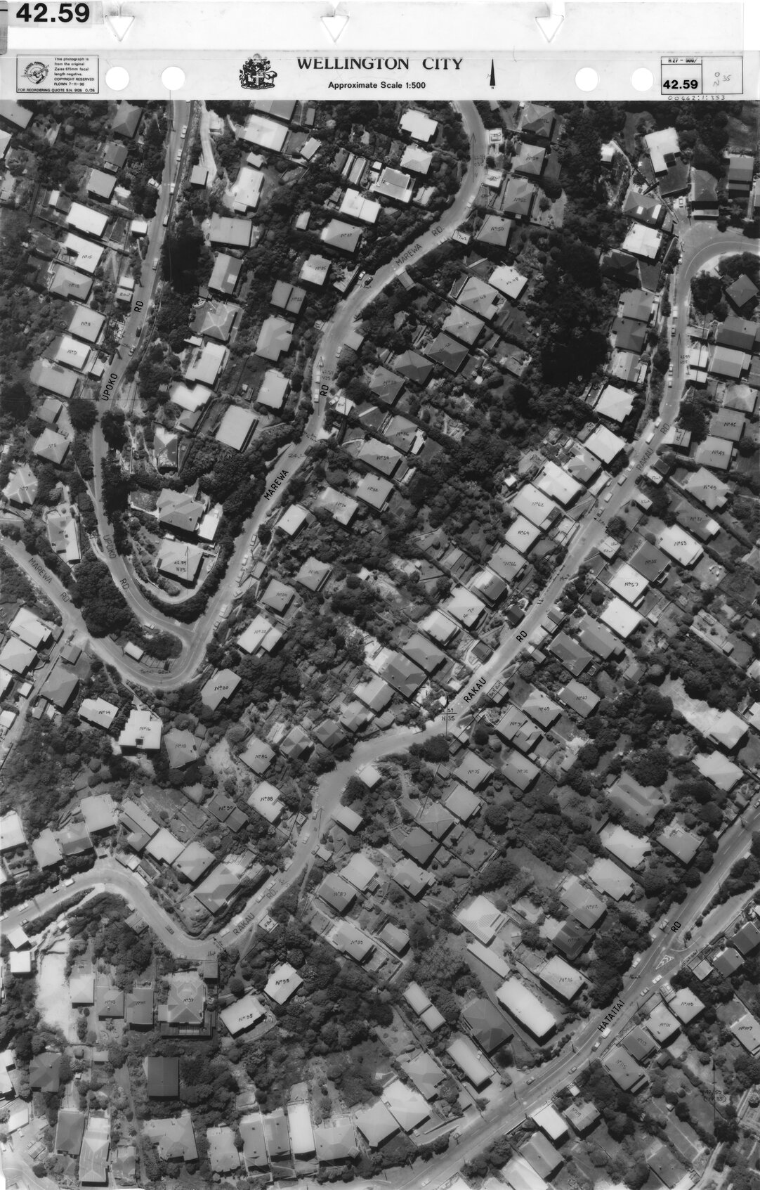 Aerial transparency, Sheet 42.59