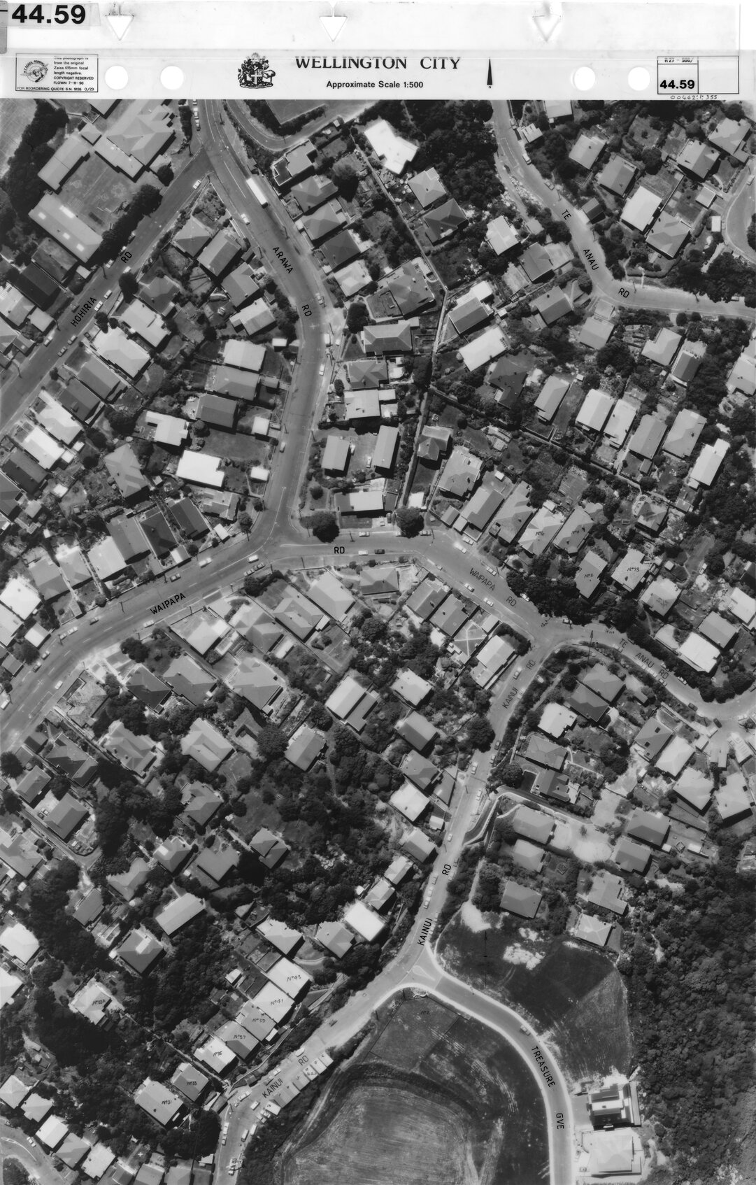 Aerial transparency, Sheet 44.59