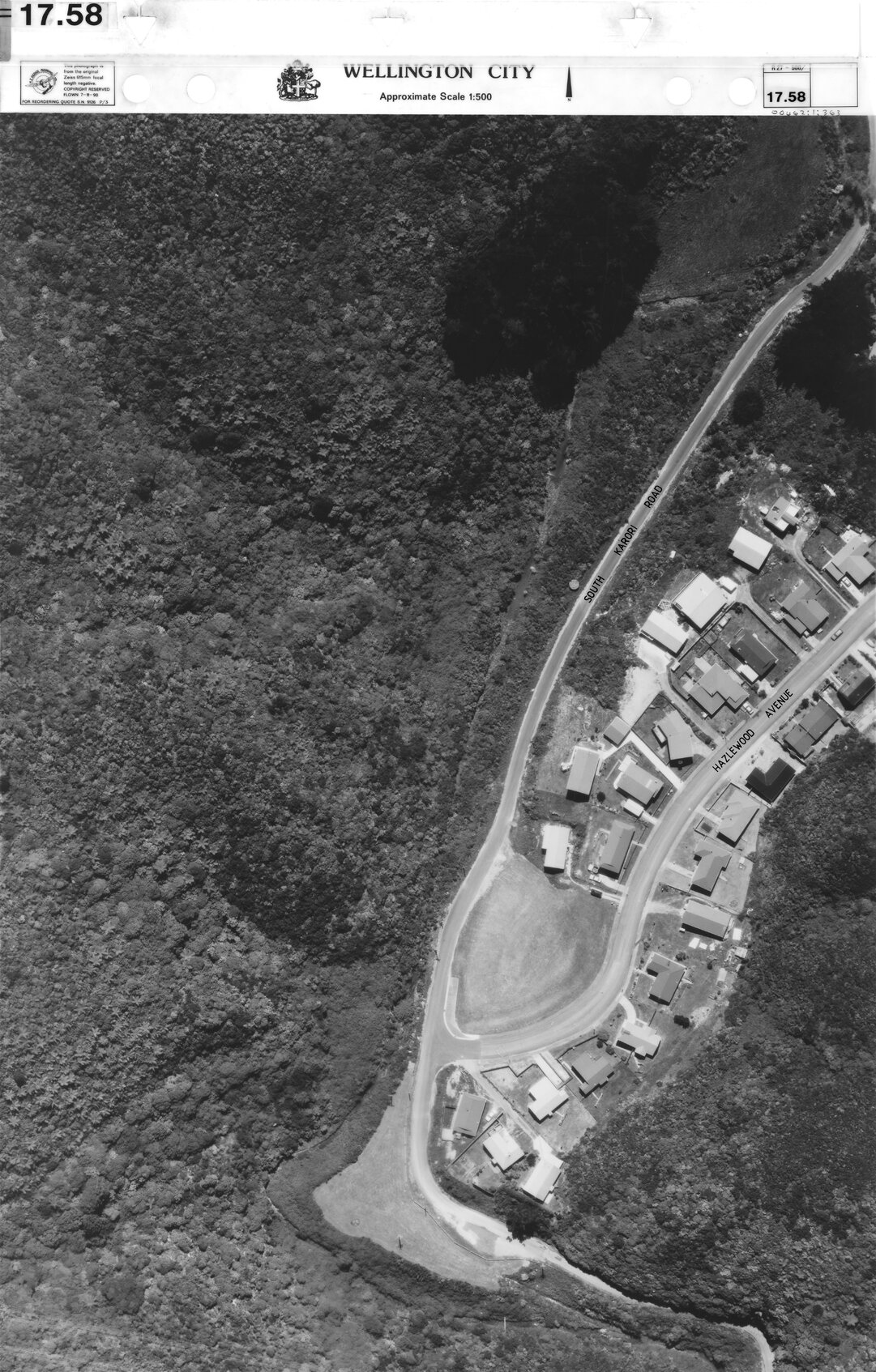 Aerial transparency, Sheet 17.58