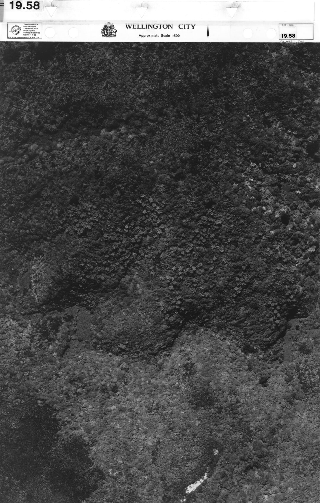 Aerial transparency, Sheet 19.58