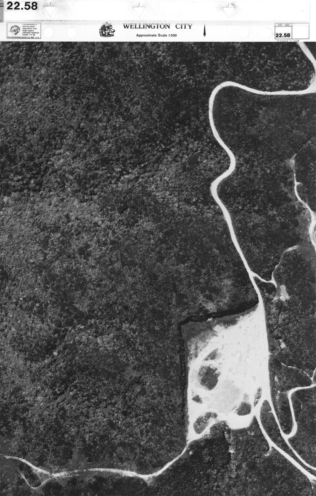 Aerial transparency, Sheet 22.58