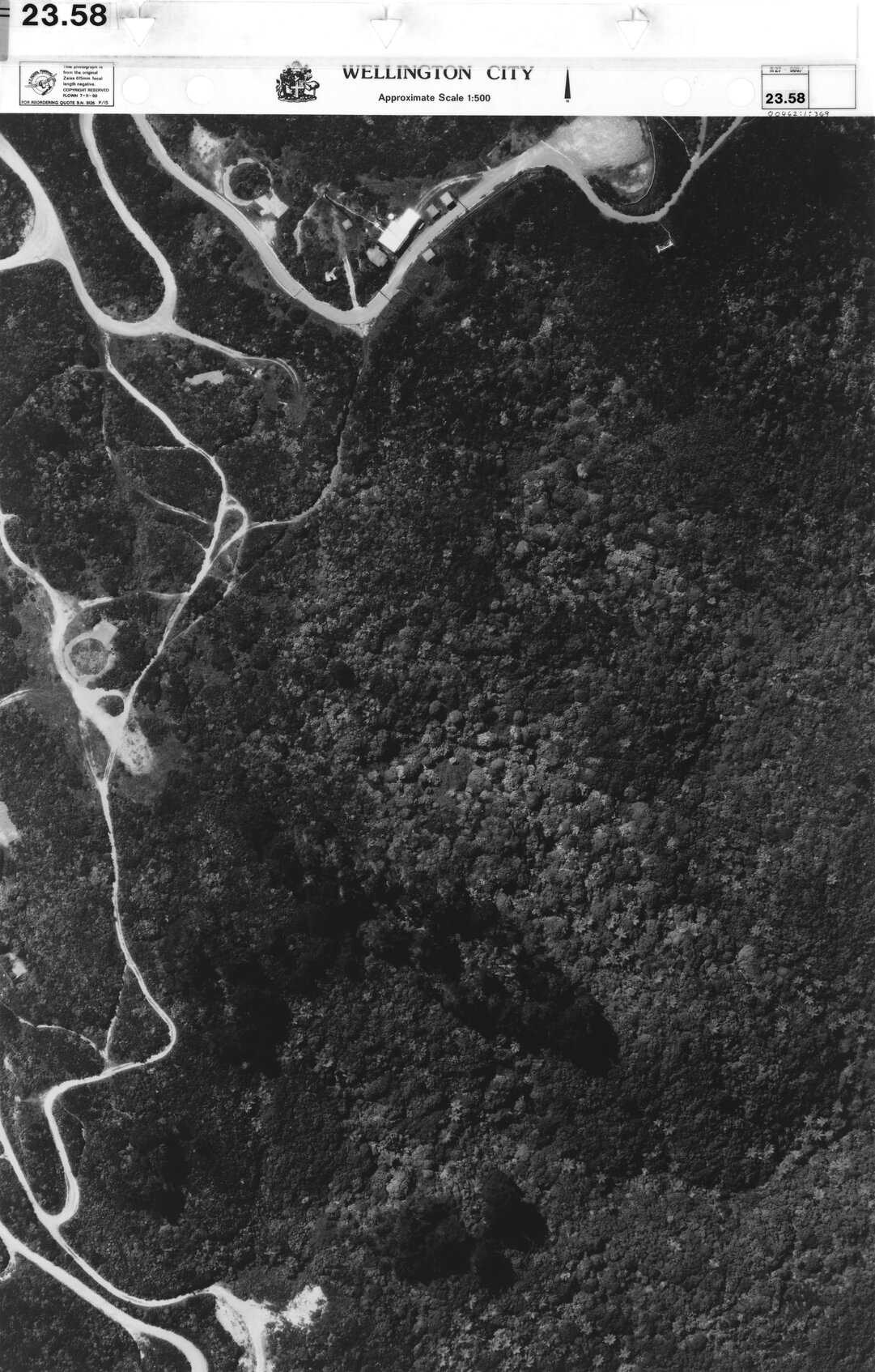 Aerial transparency, Sheet 23.58