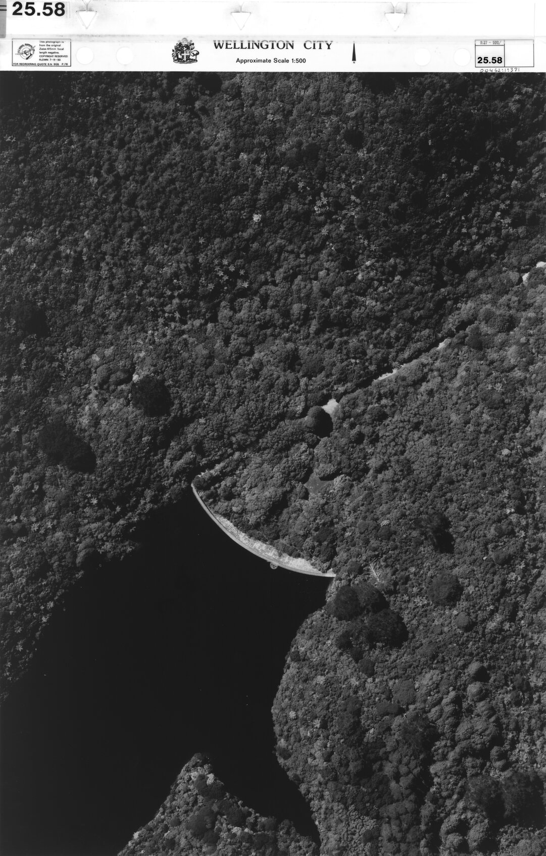 Aerial transparency, Sheet 25.58