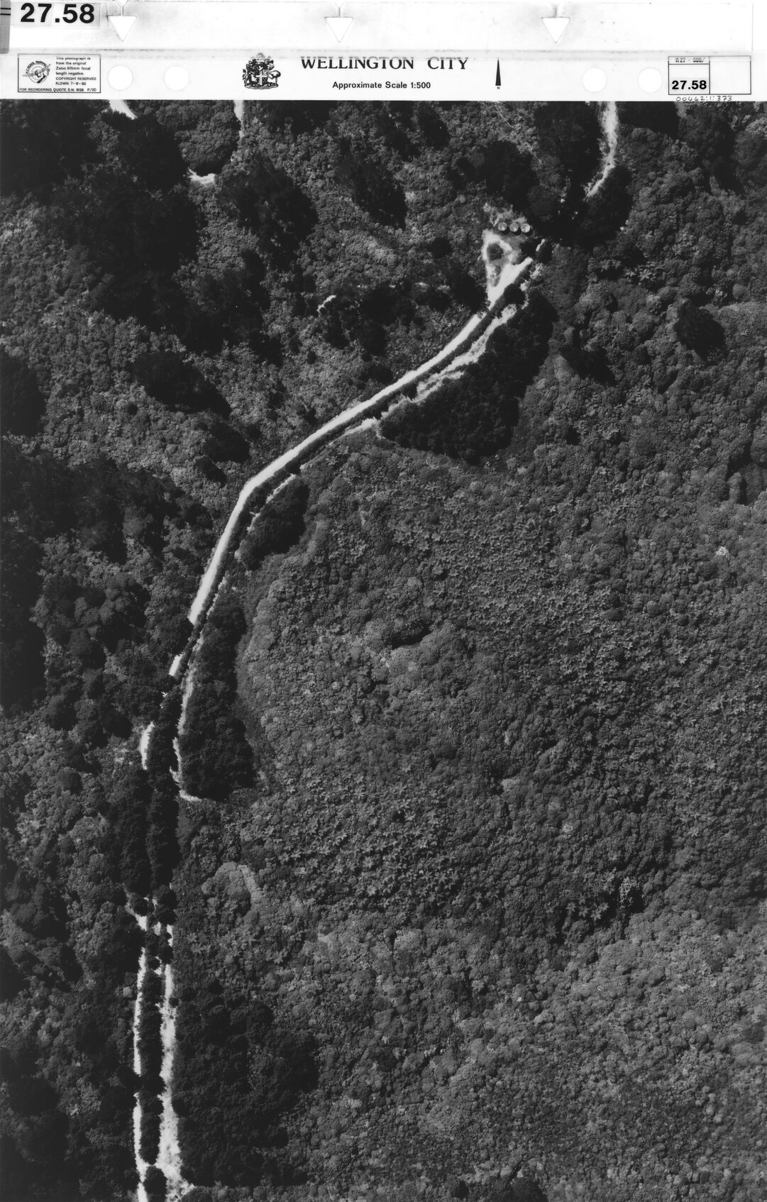 Aerial transparency, Sheet 27.58