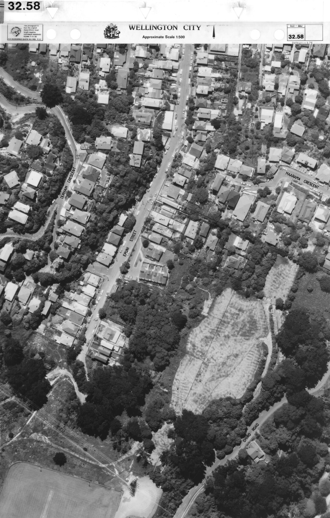 Aerial transparency, Sheet 32.58