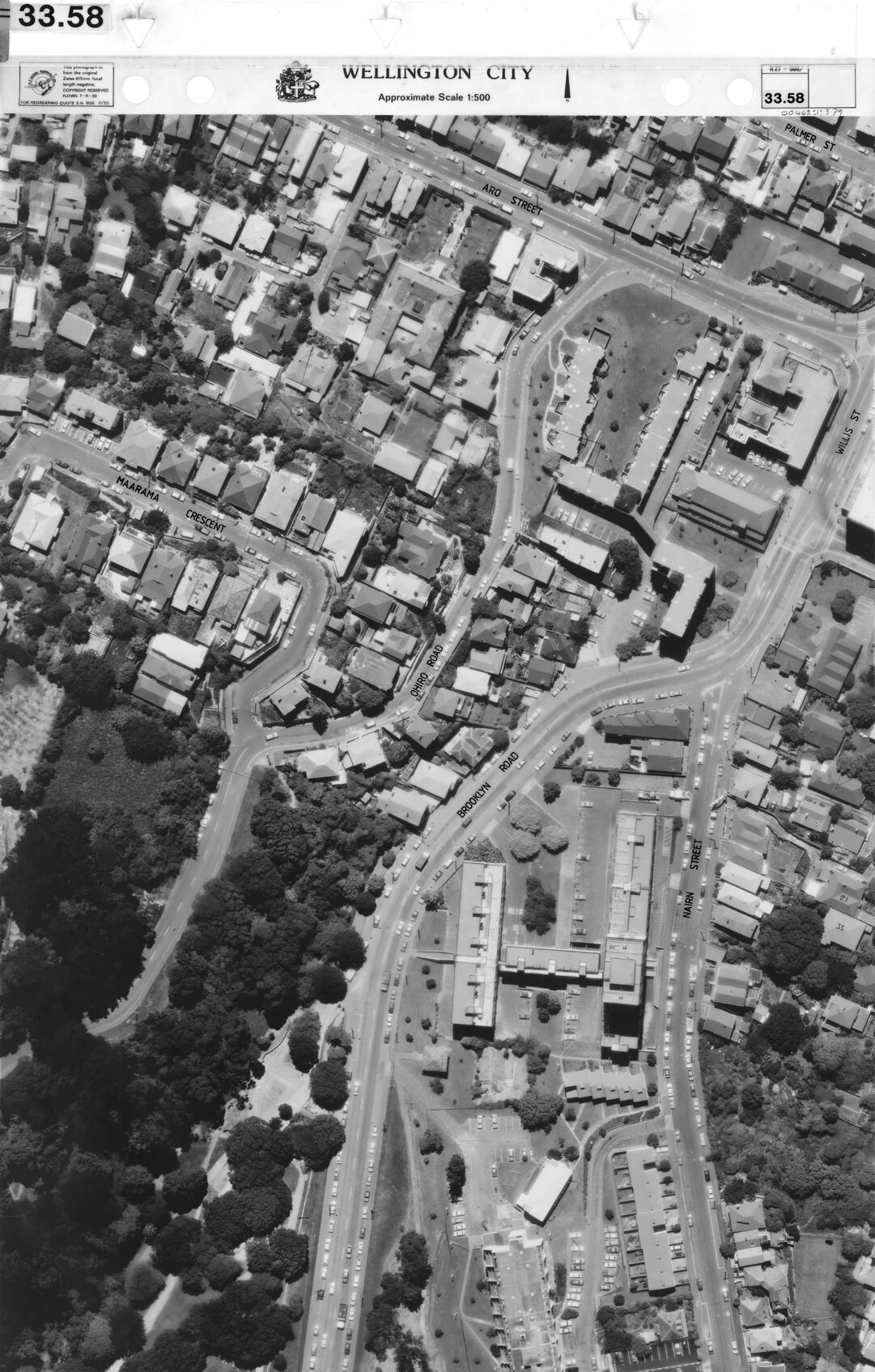 Aerial transparency, Sheet 33.58