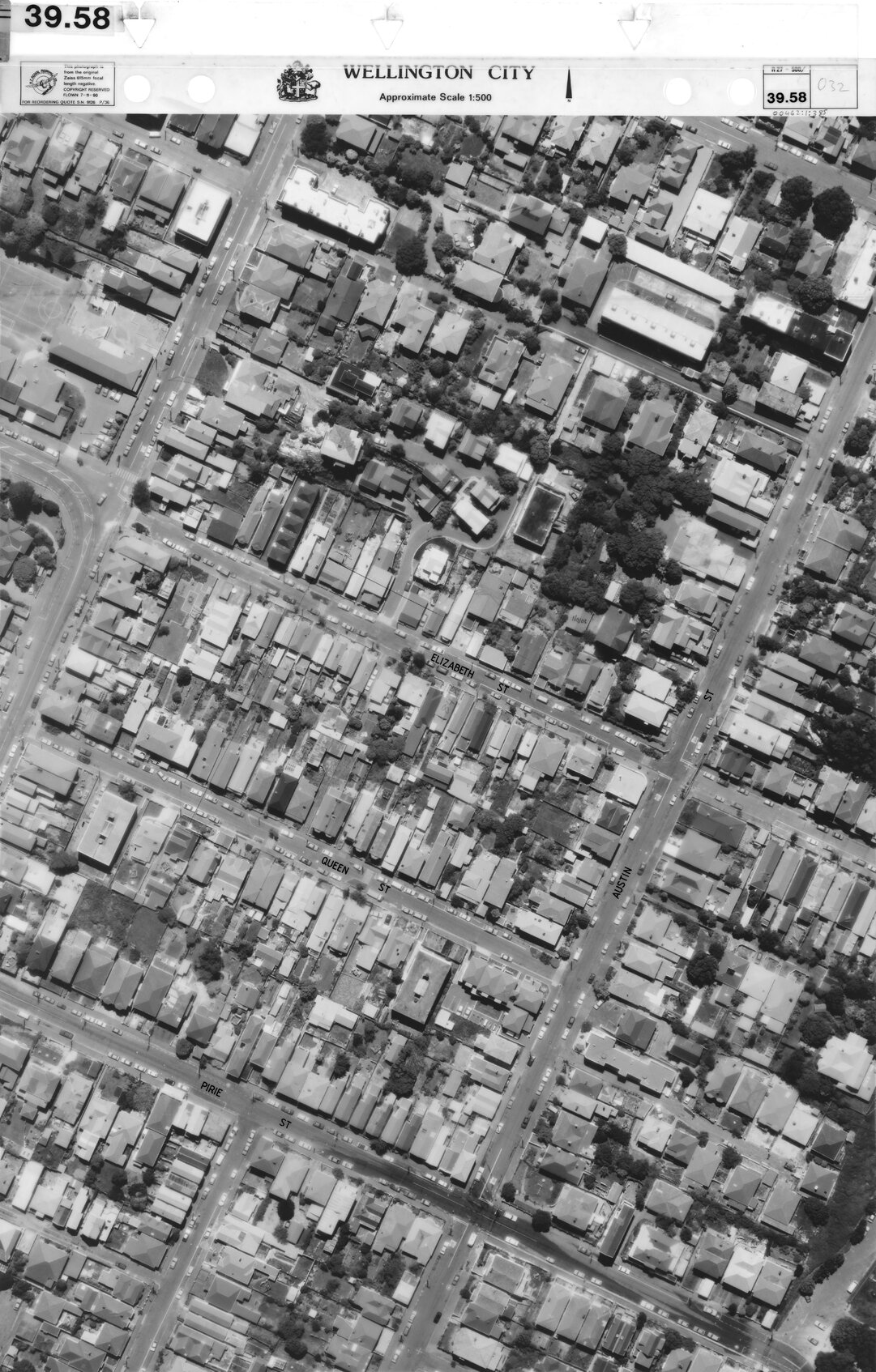 Aerial transparency, Sheet 39.58