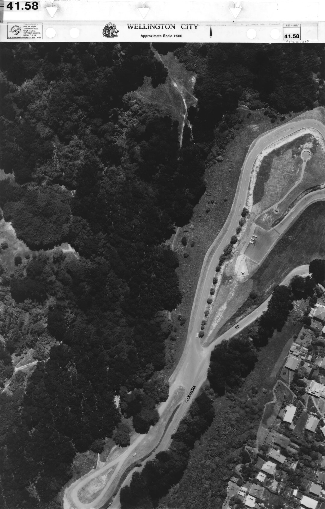 Aerial transparency, Sheet 41.58