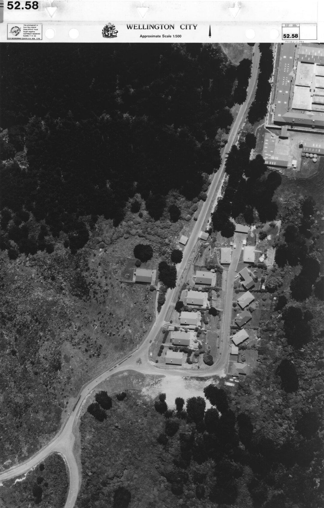 Aerial transparency, Sheet 52.58