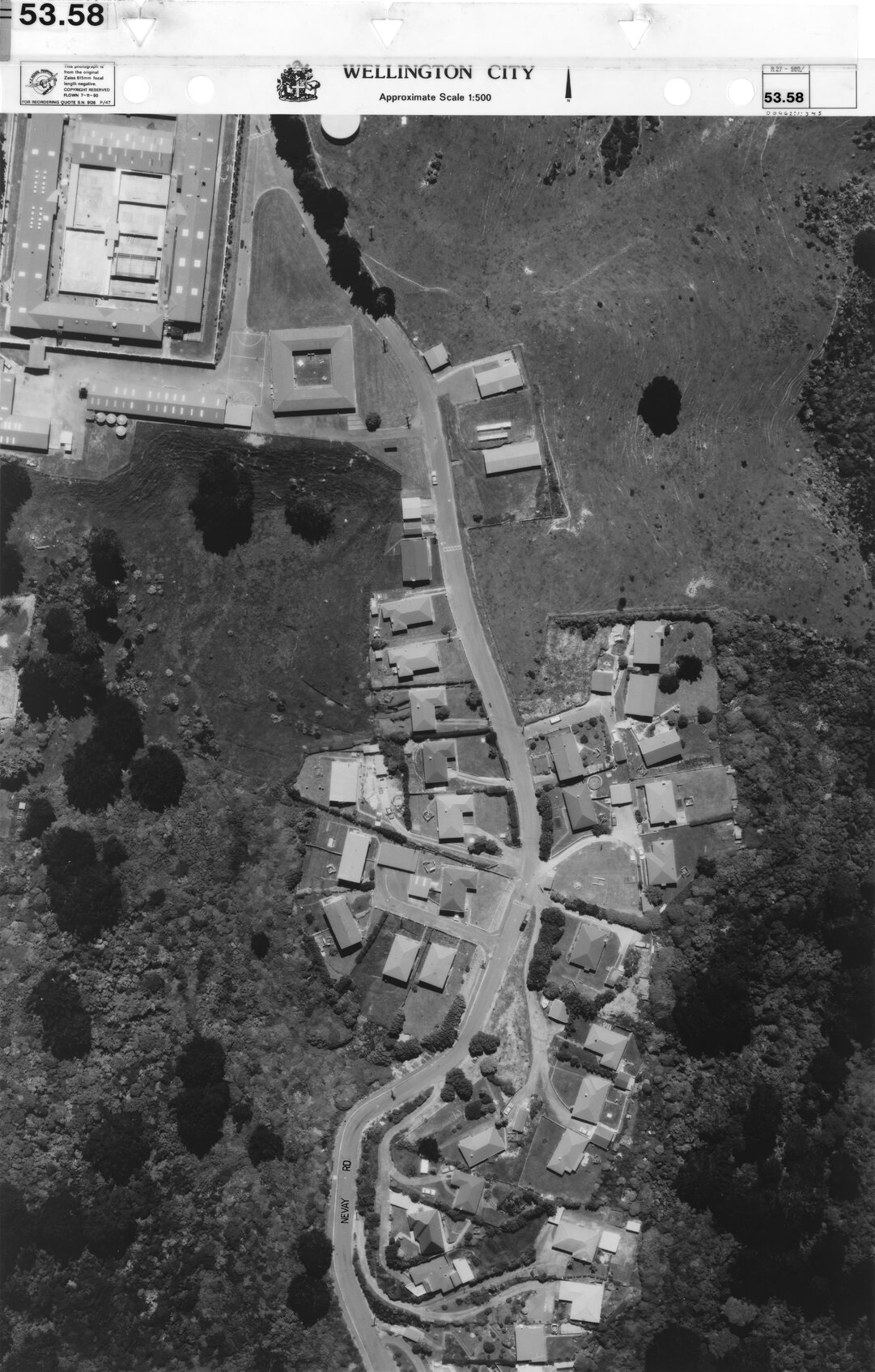 Aerial transparency, Sheet 53.58