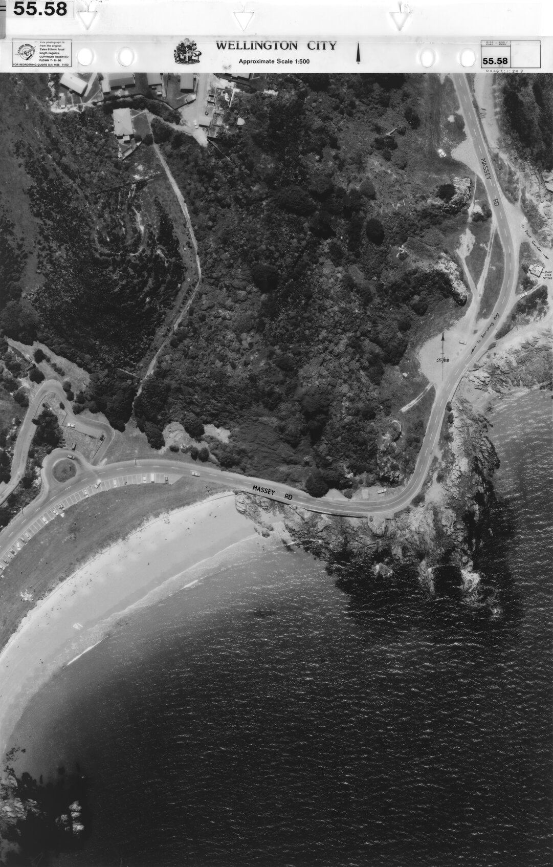 Aerial transparency, Sheet 55.58