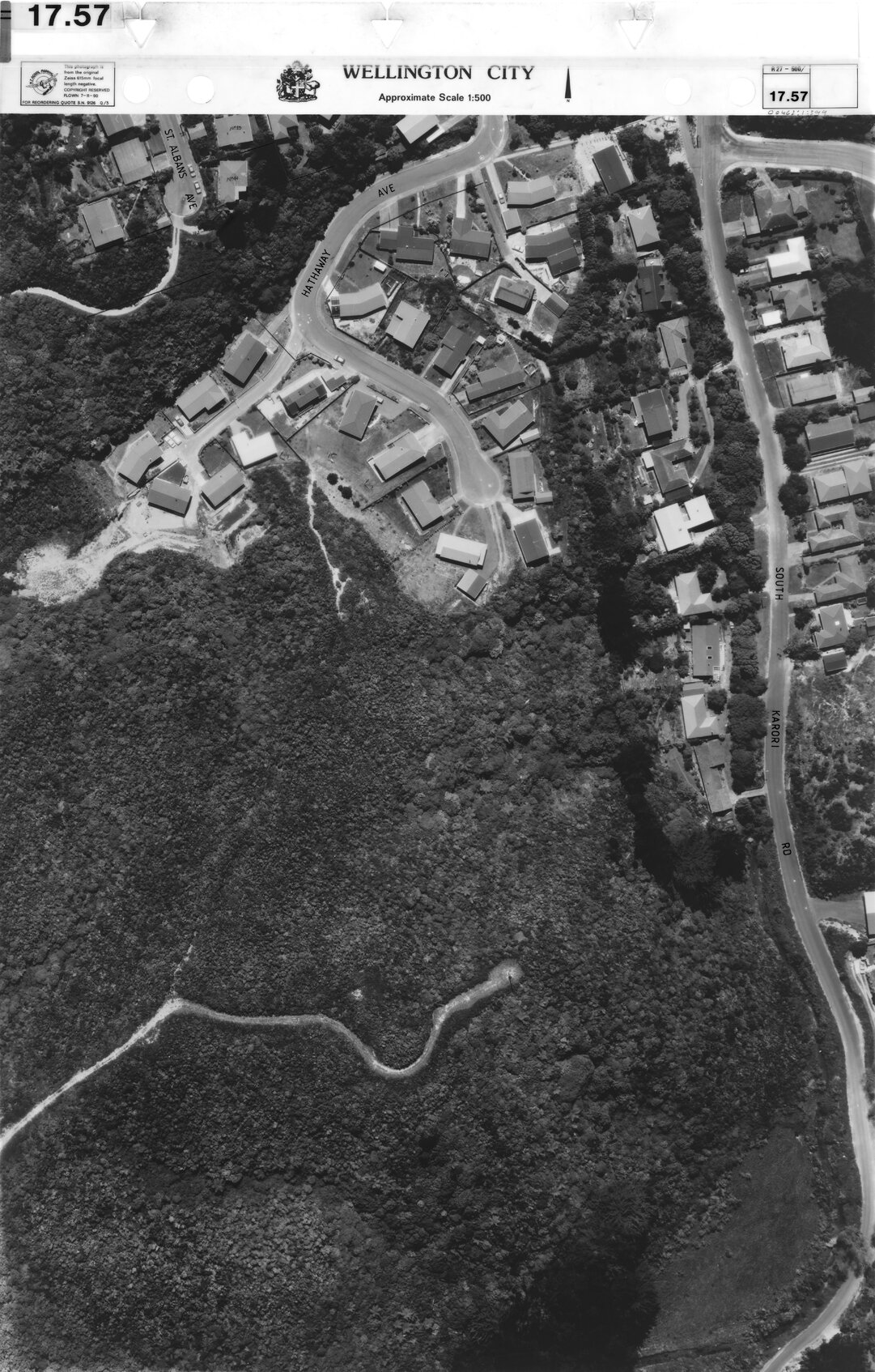 Aerial transparency, Sheet 17.57