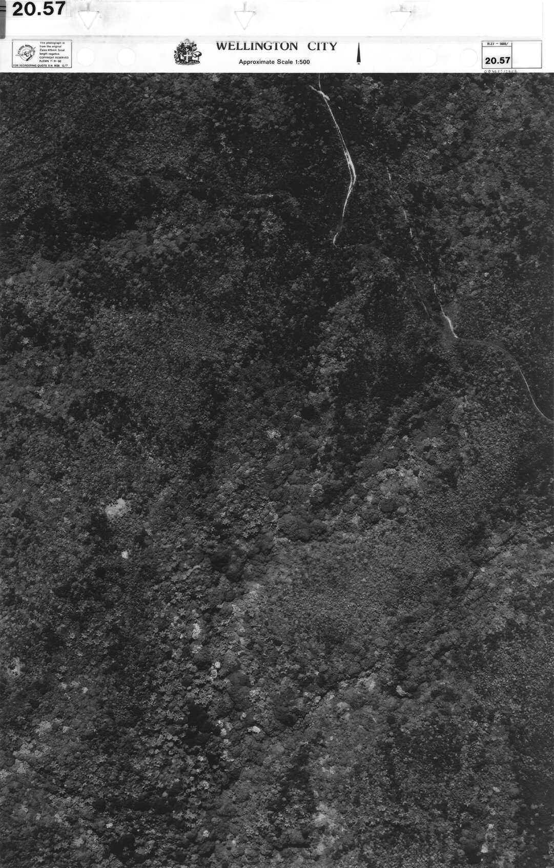 Aerial transparency, Sheet 20.57