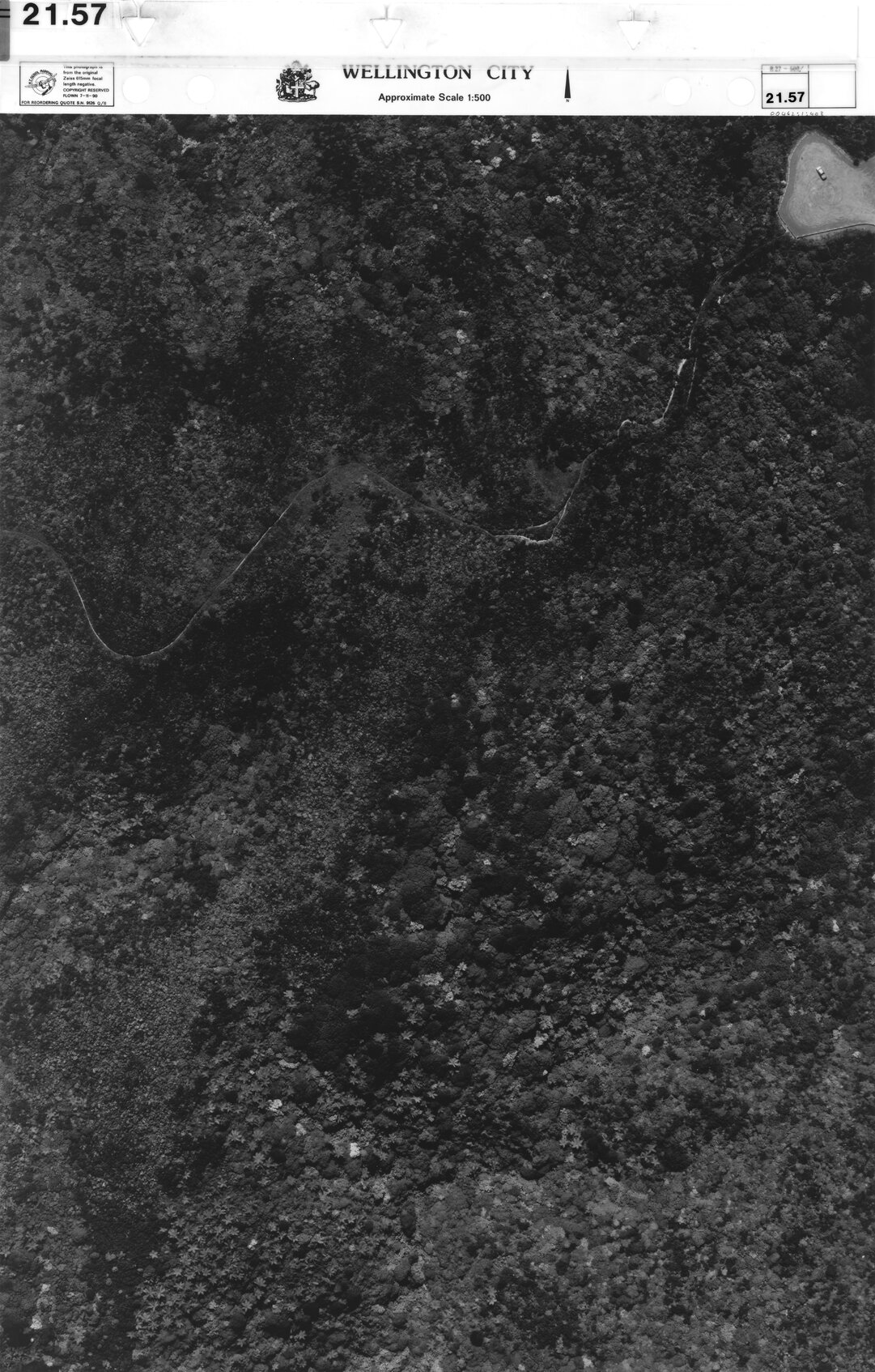 Aerial transparency, Sheet 21.57