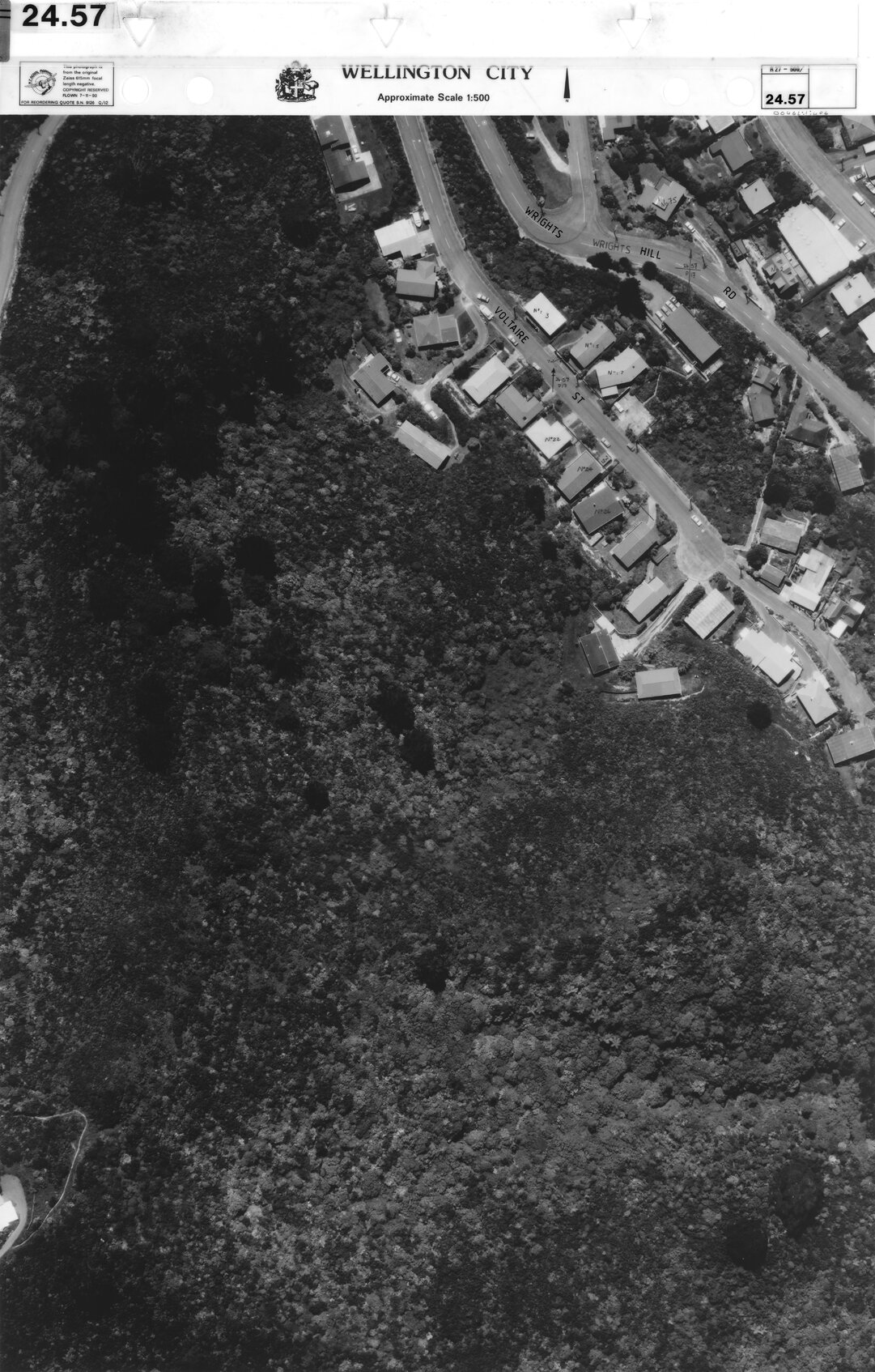 Aerial transparency, Sheet 24.57