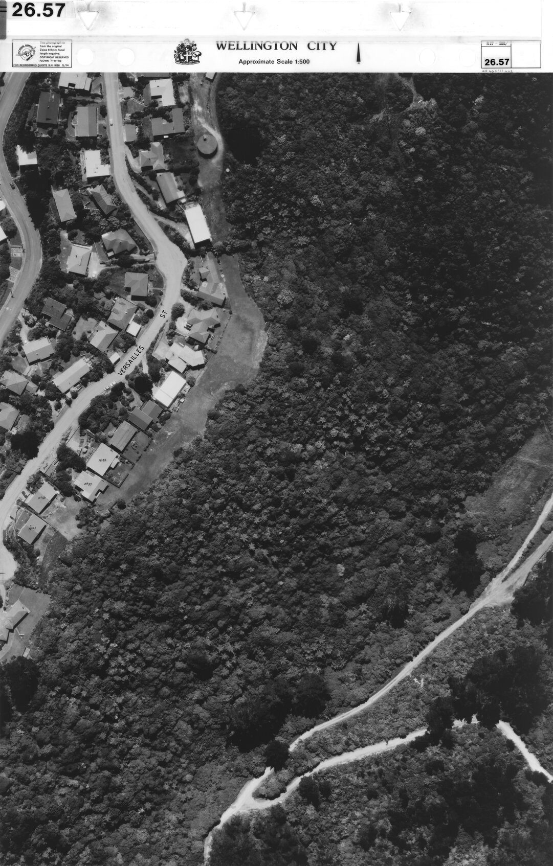 Aerial transparency, Sheet 26.57