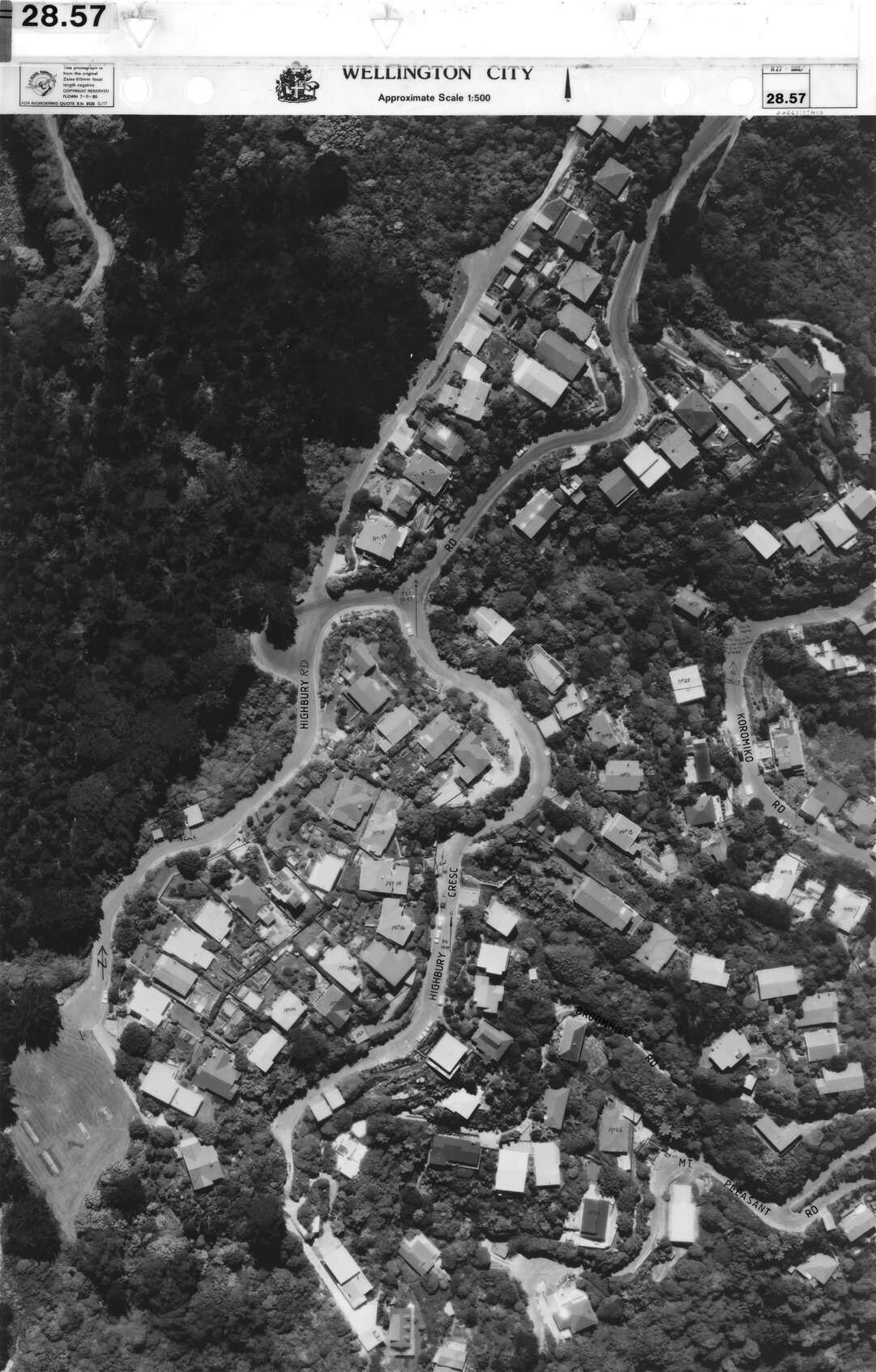 Aerial transparency, Sheet 28.57