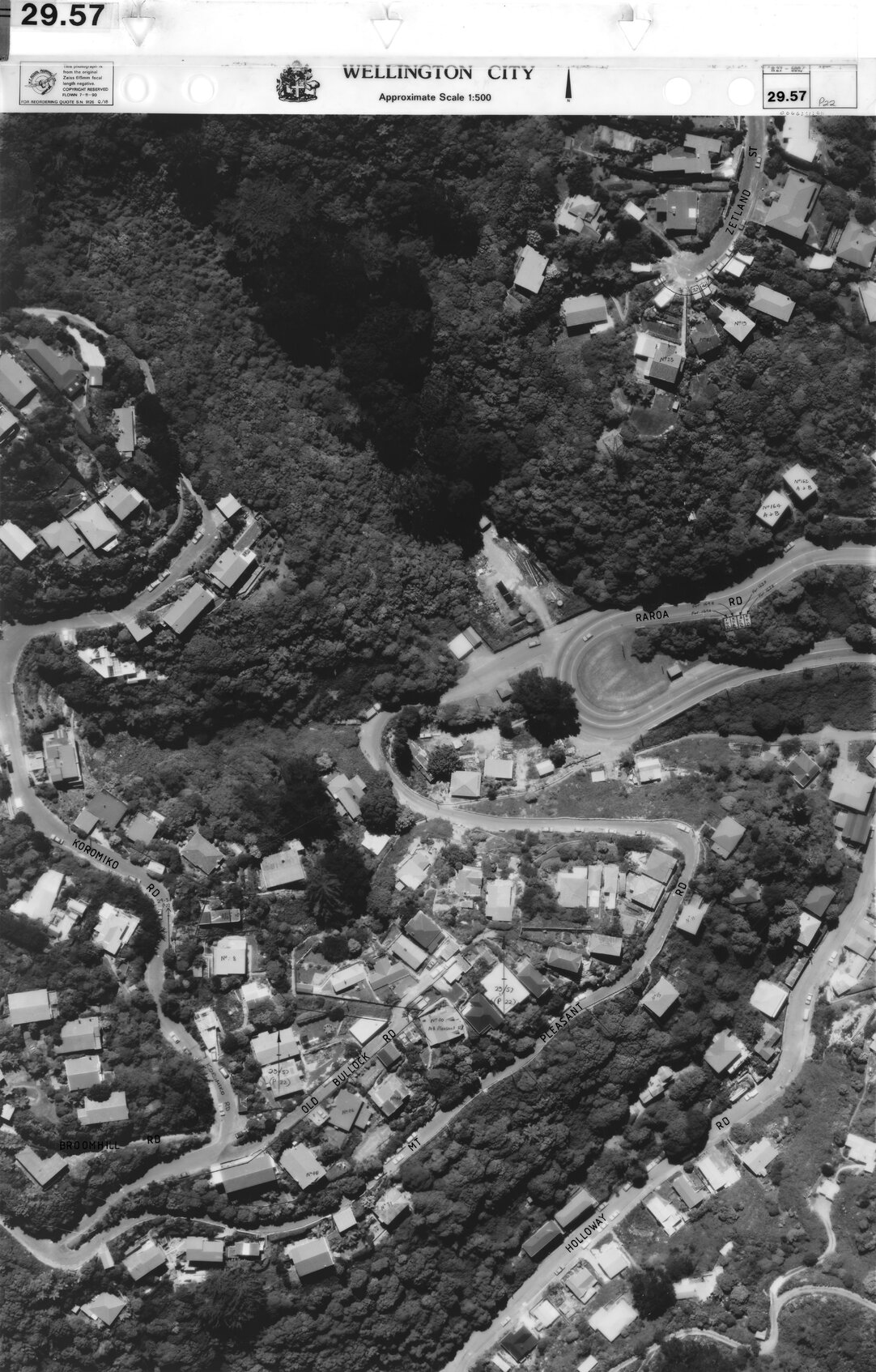 Aerial transparency, Sheet 29.57