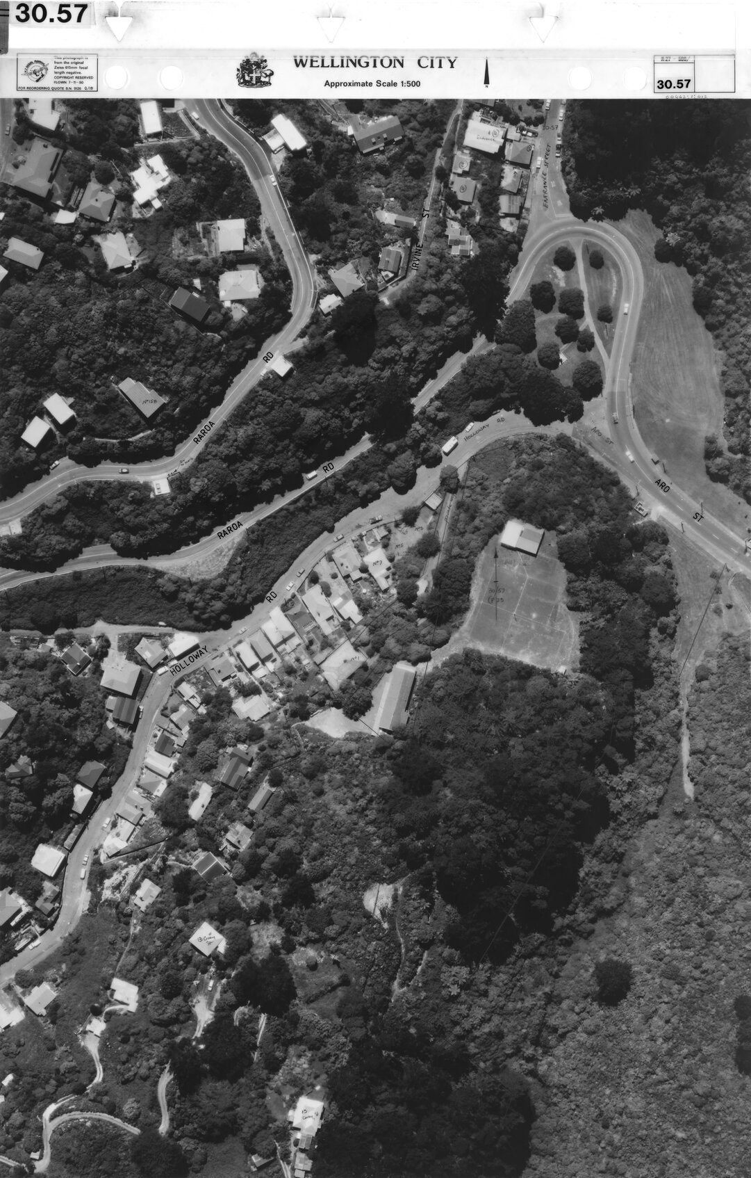 Aerial transparency, Sheet 30.57