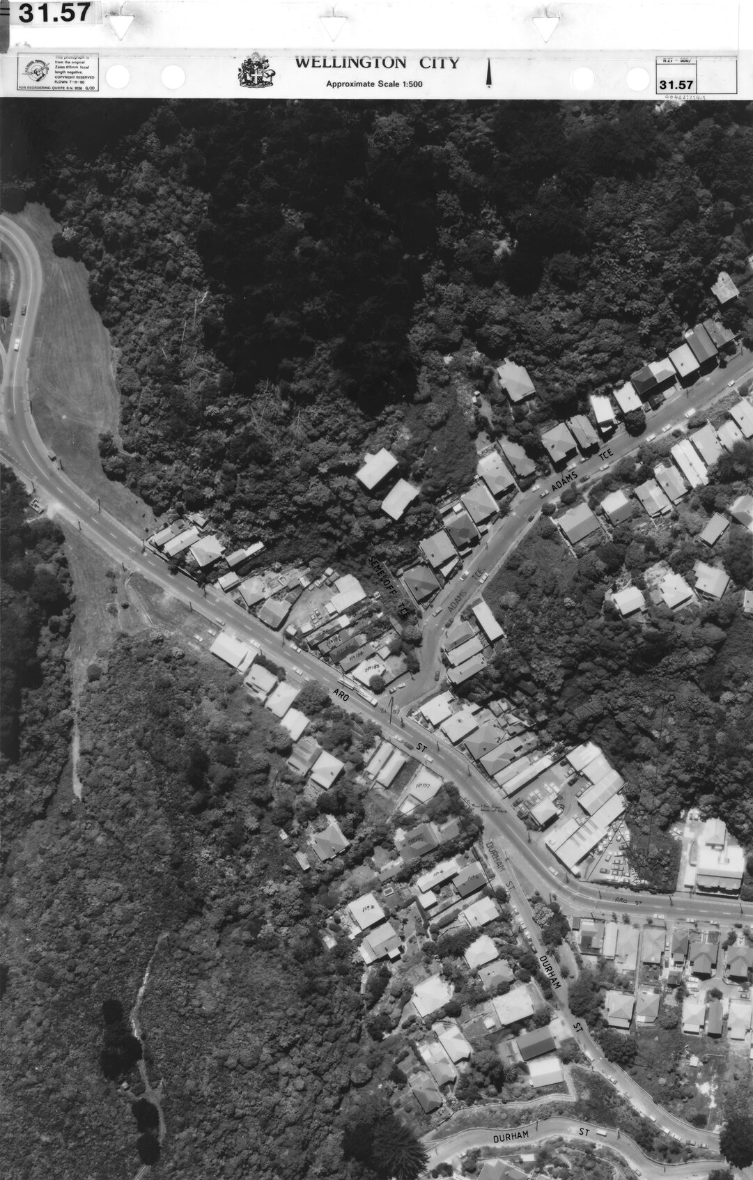 Aerial transparency, Sheet 31.57