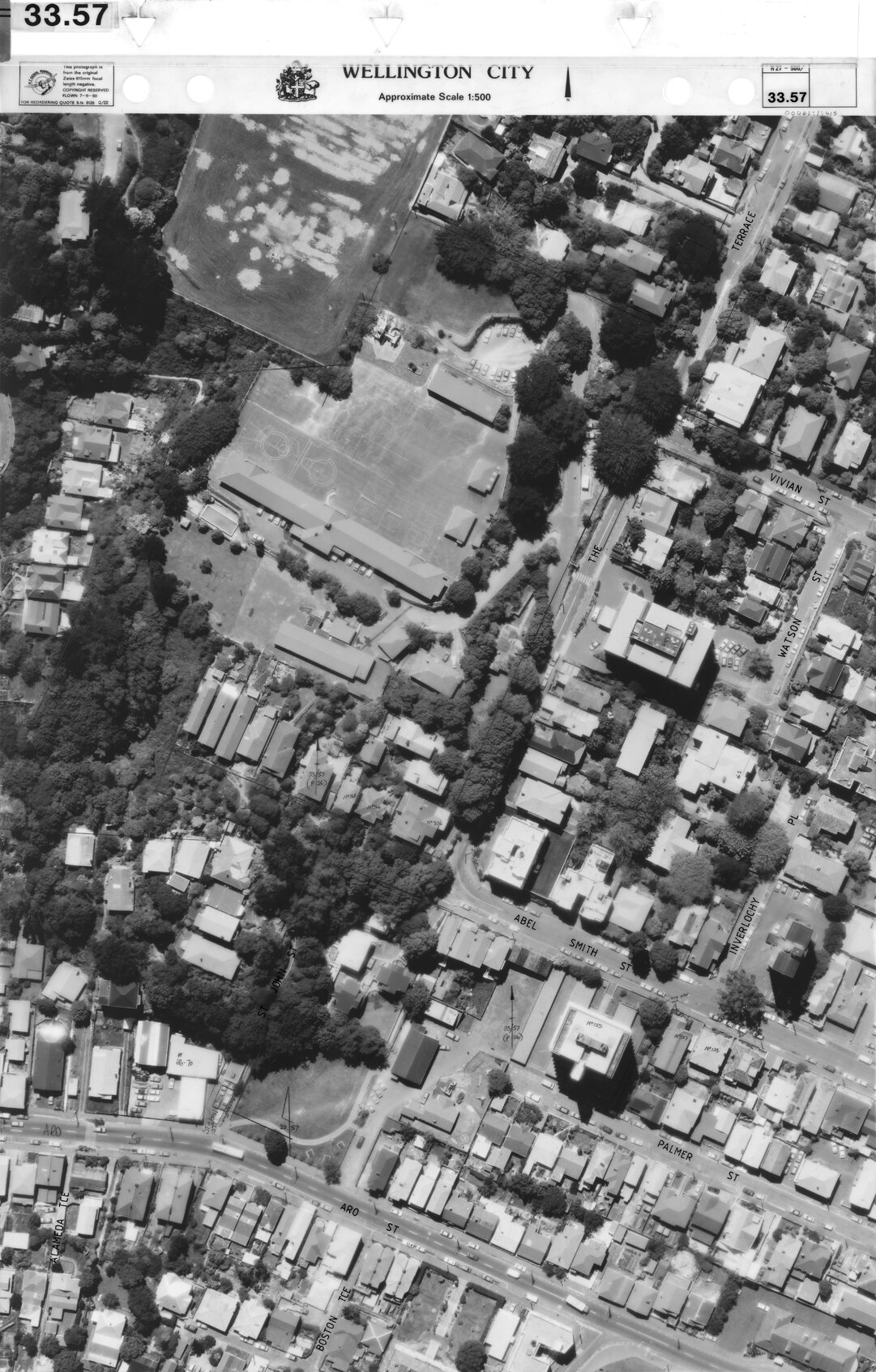 Aerial transparency, Sheet 33.57