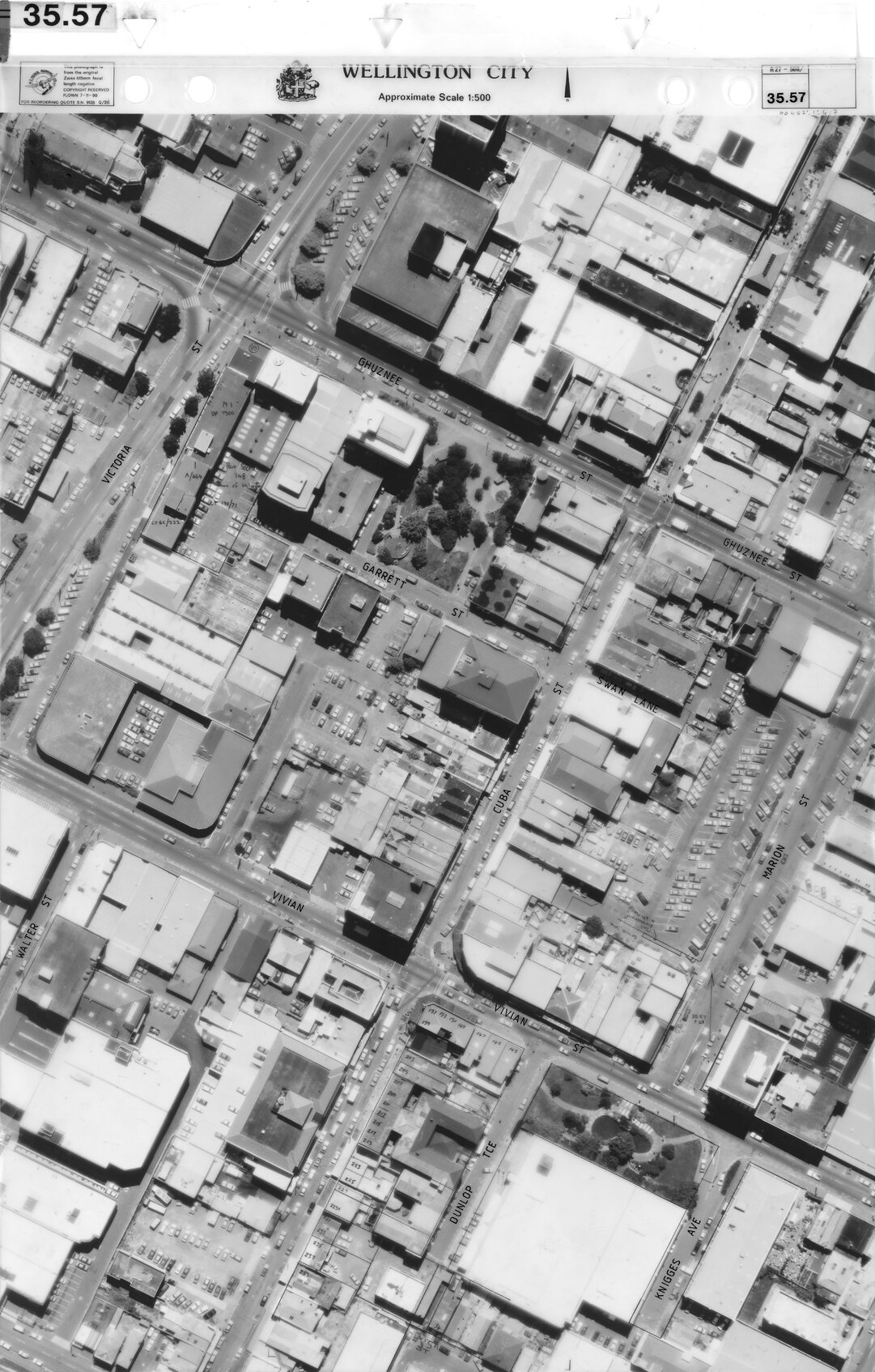 Aerial transparency, Sheet 35.57