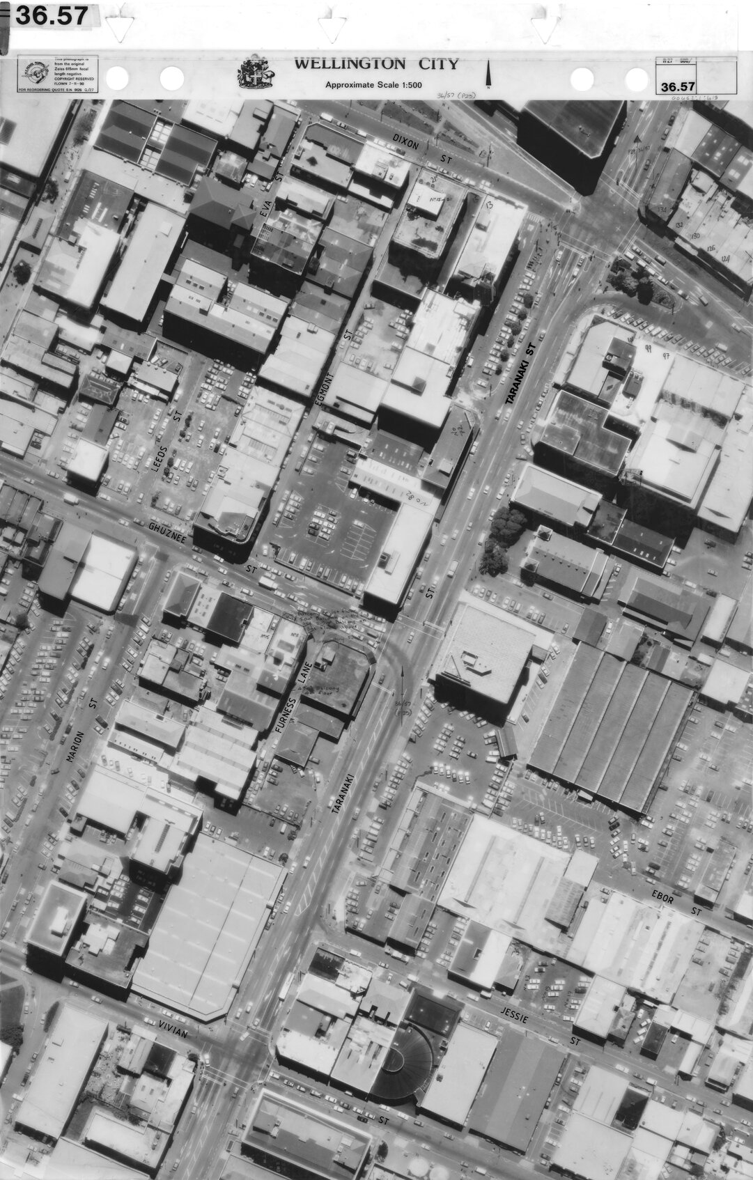 Aerial transparency, Sheet 36.57