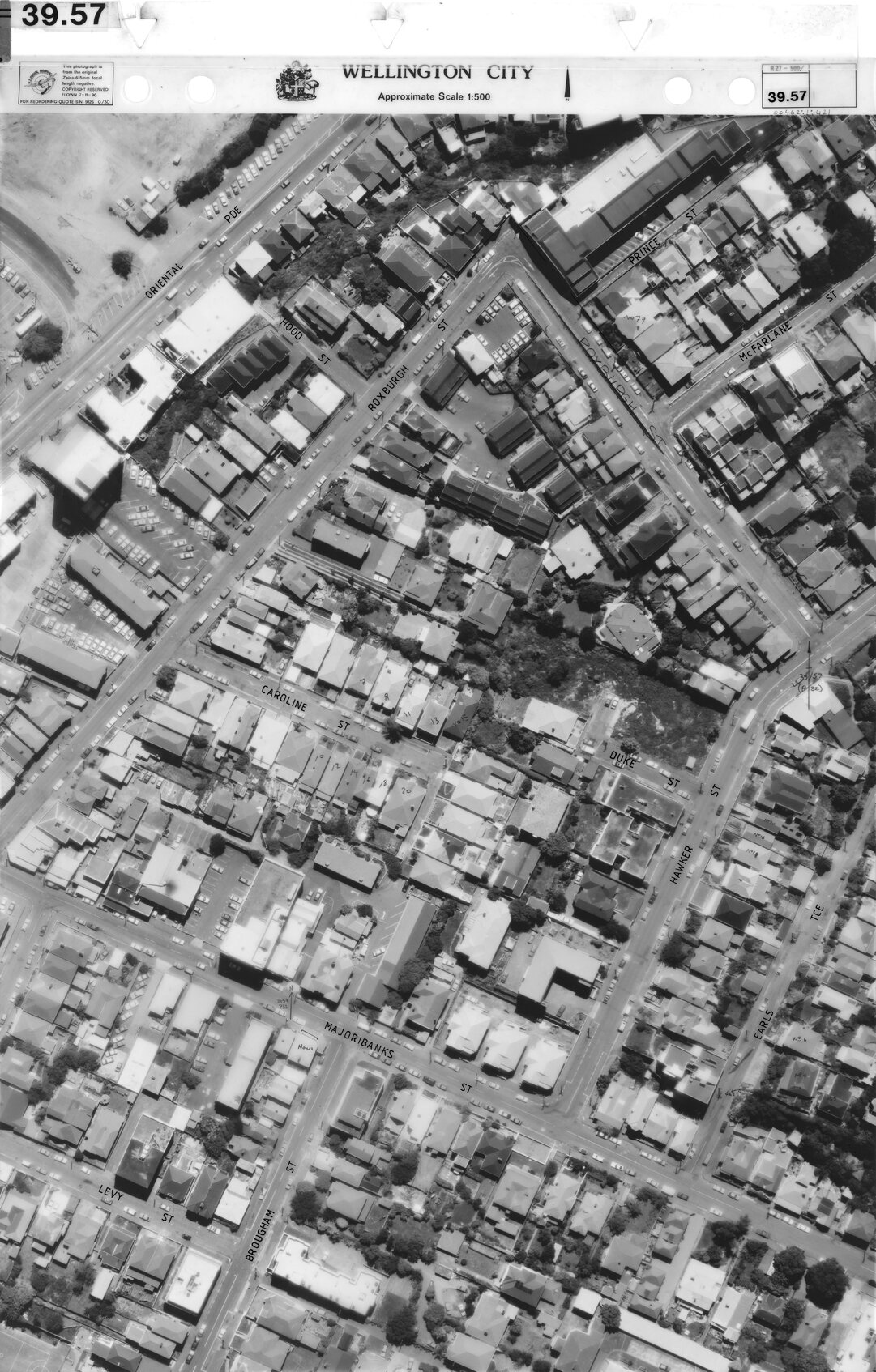 Aerial transparency, Sheet 39.57