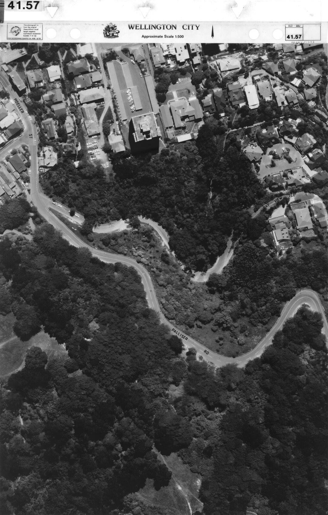 Aerial transparency, Sheet 41.57