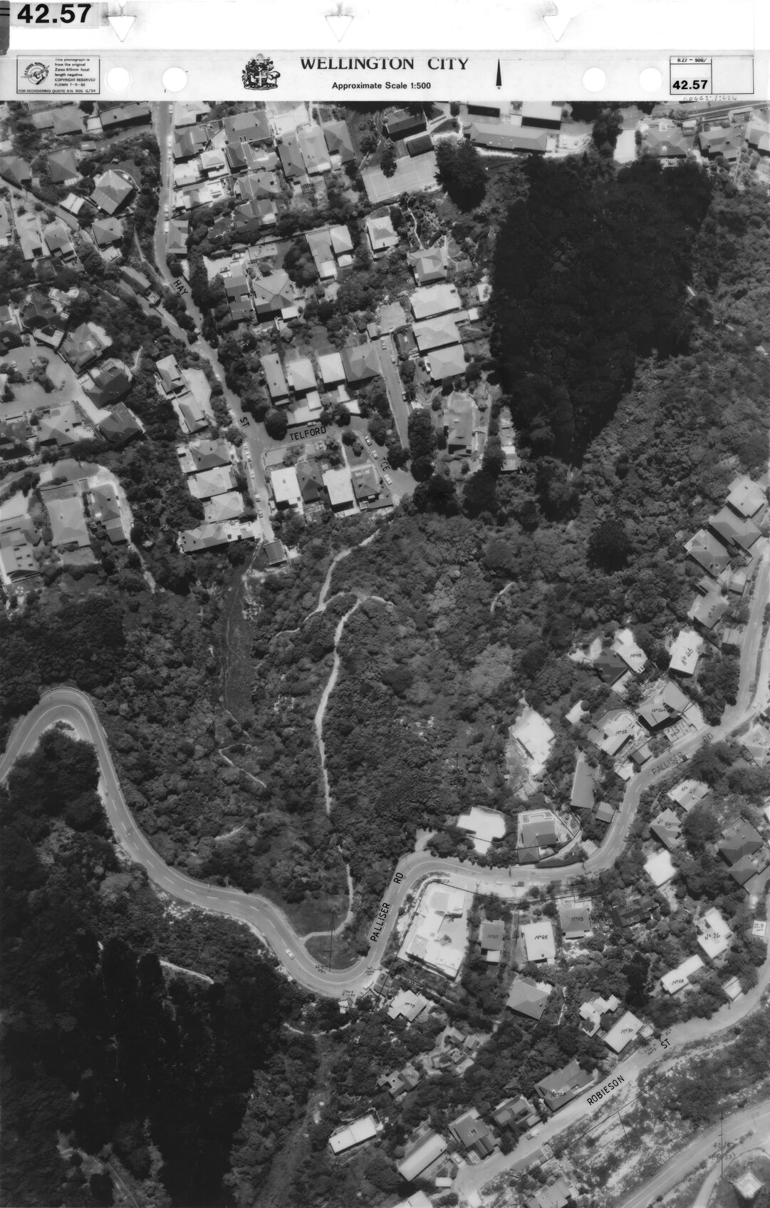 Aerial transparency, Sheet 42.57