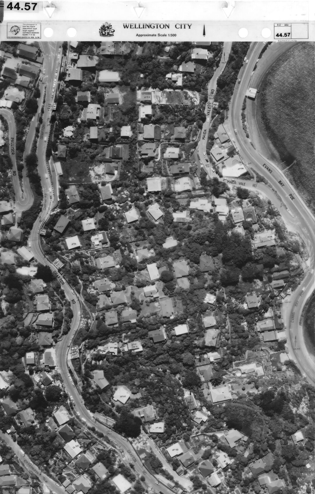 Aerial transparency, Sheet 44.57