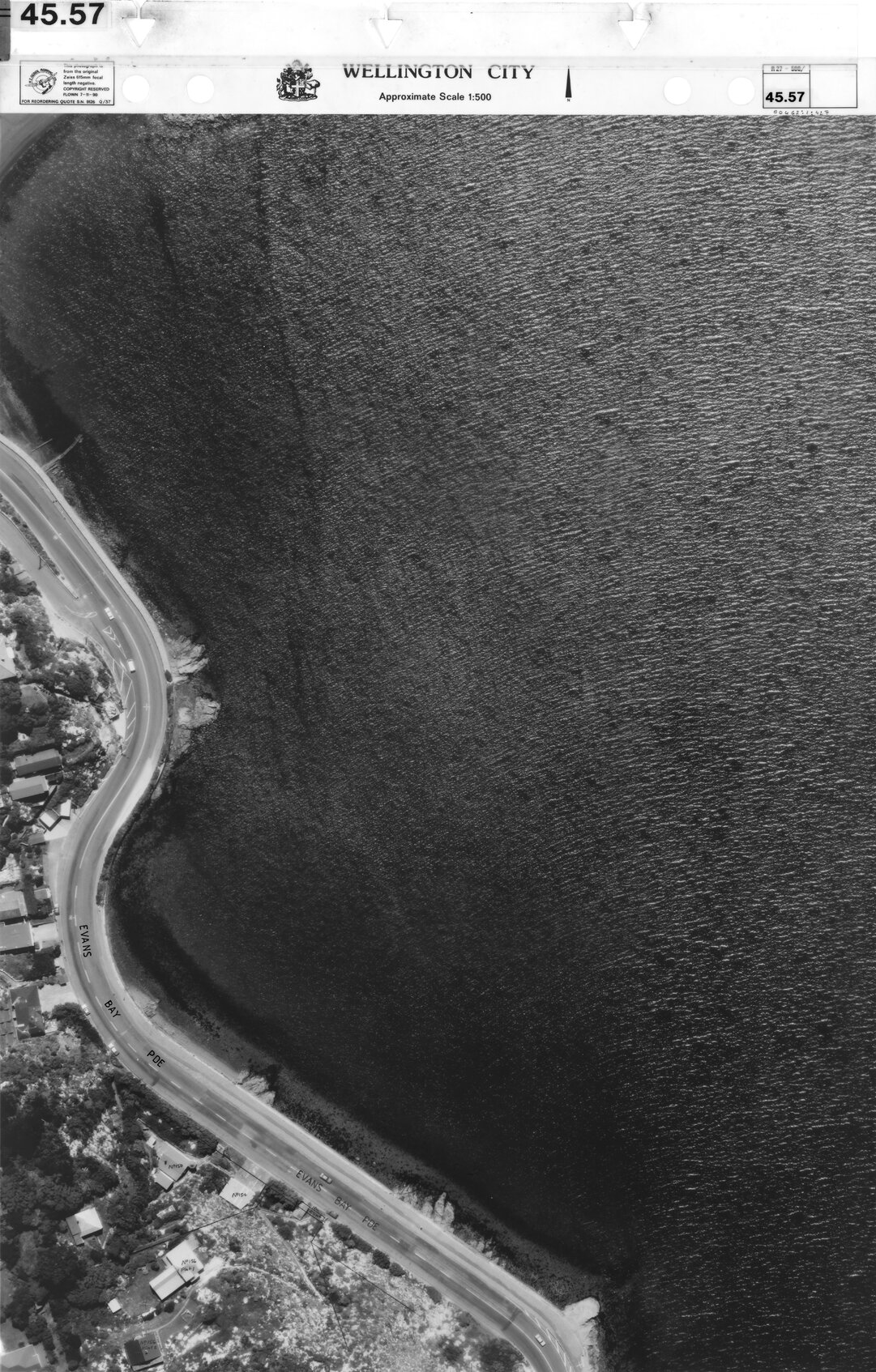 Aerial transparency, Sheet 45.57