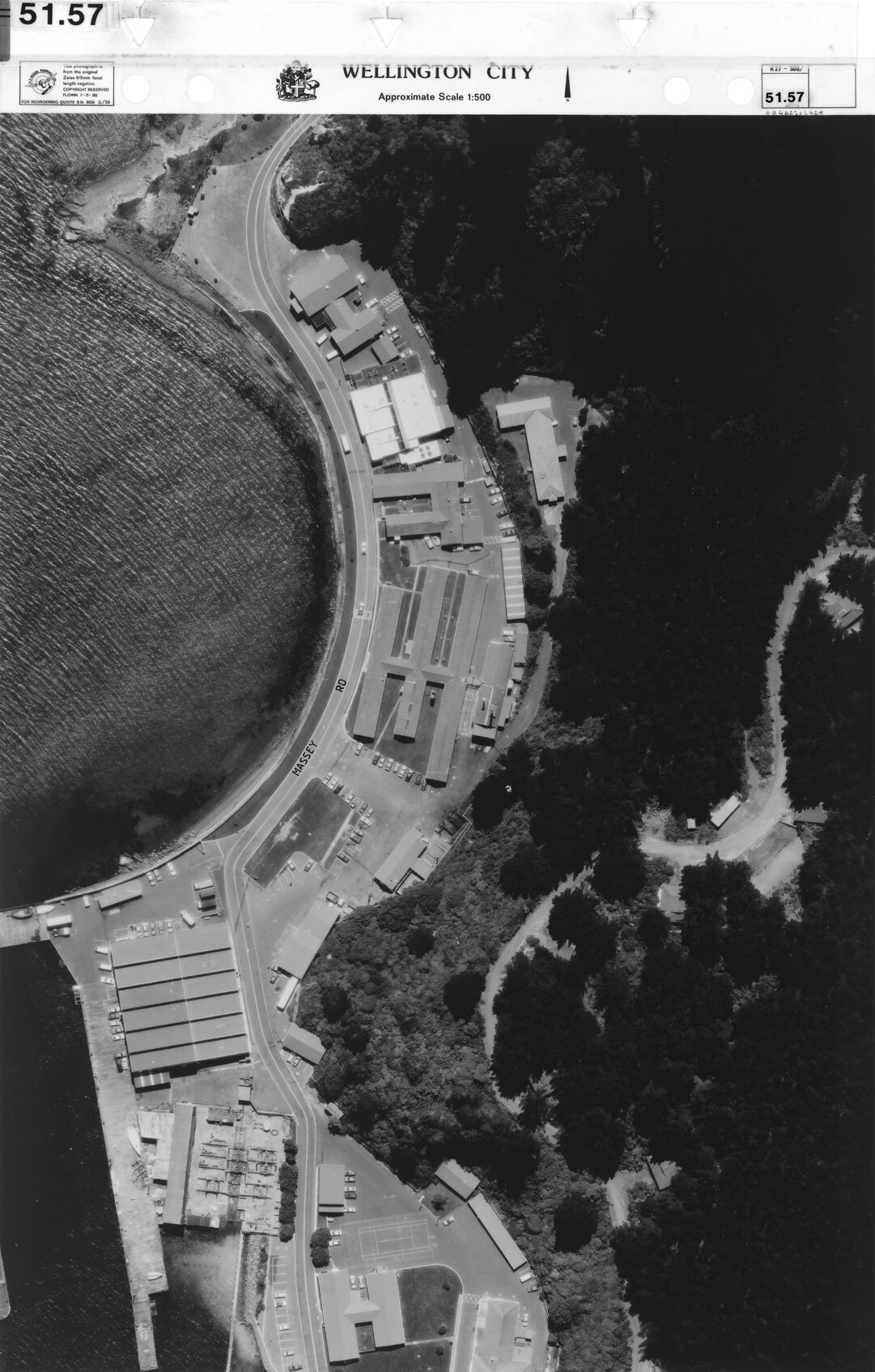 Aerial transparency, Sheet 51.57