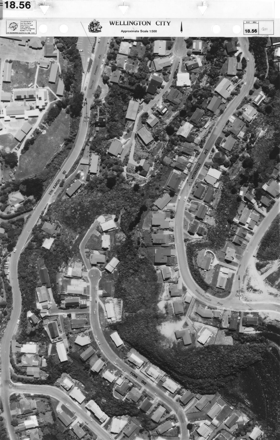 Aerial transparency, Sheet 18.56